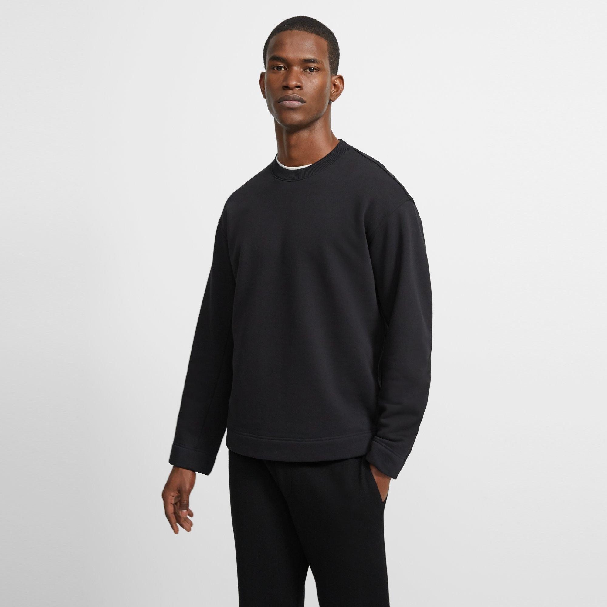 Cotton Fleece Box Sweatshirt
