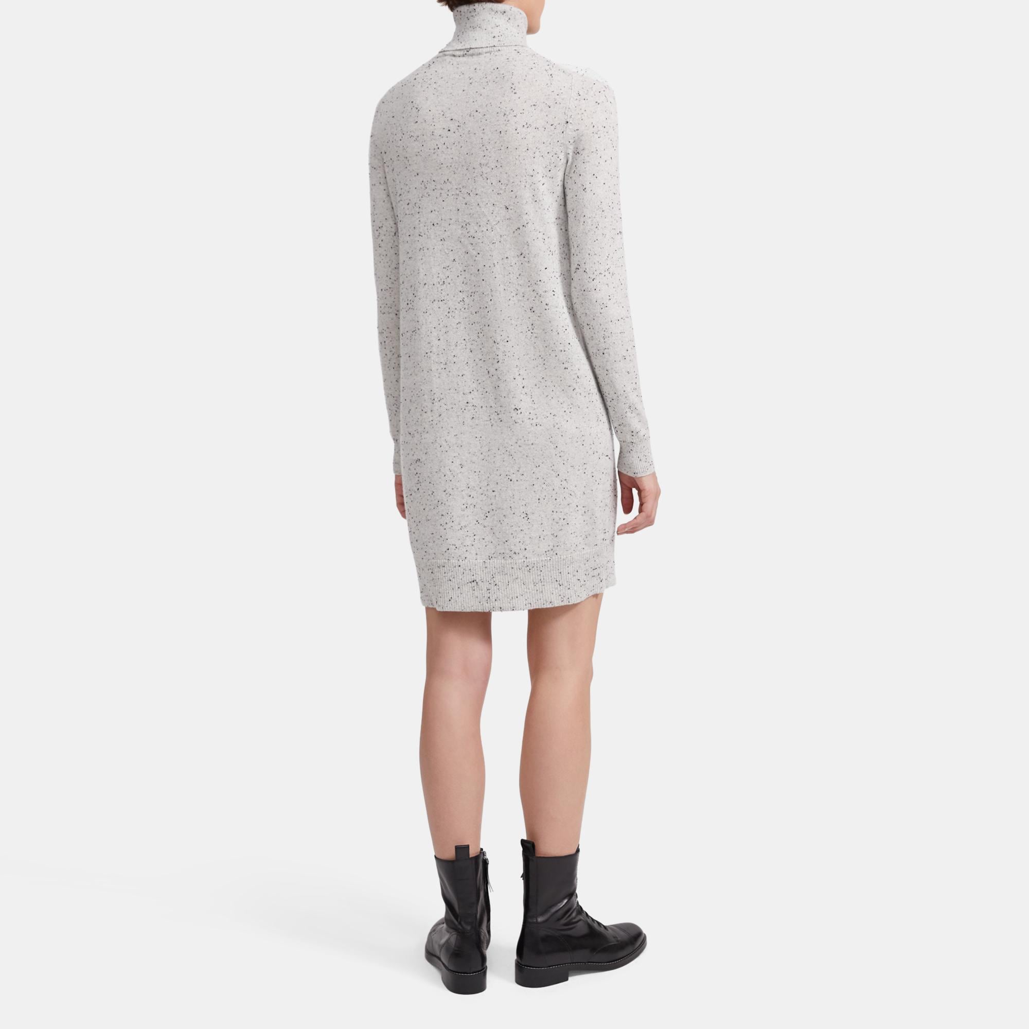 theory cashmere turtleneck dress