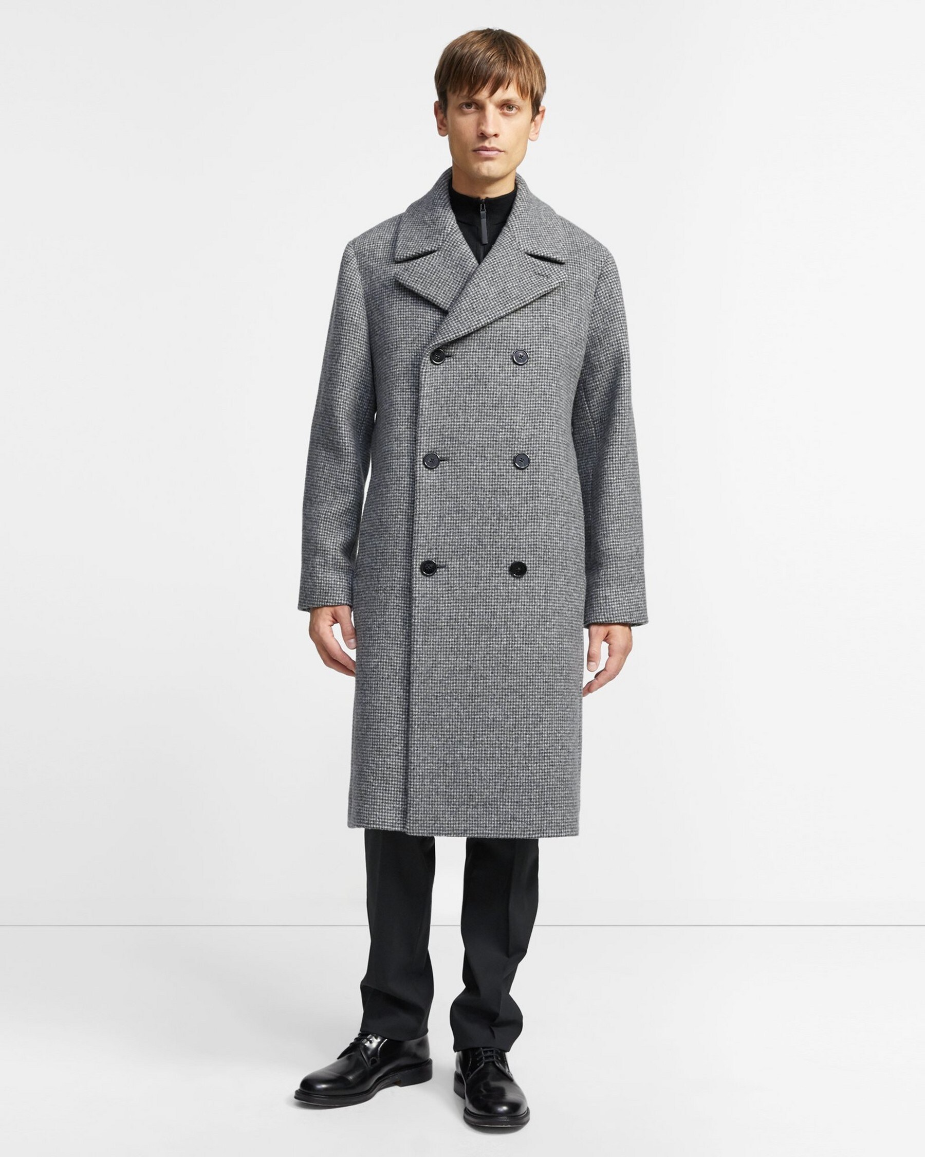 Dalston Coat in Wool-Cashmere | Theory