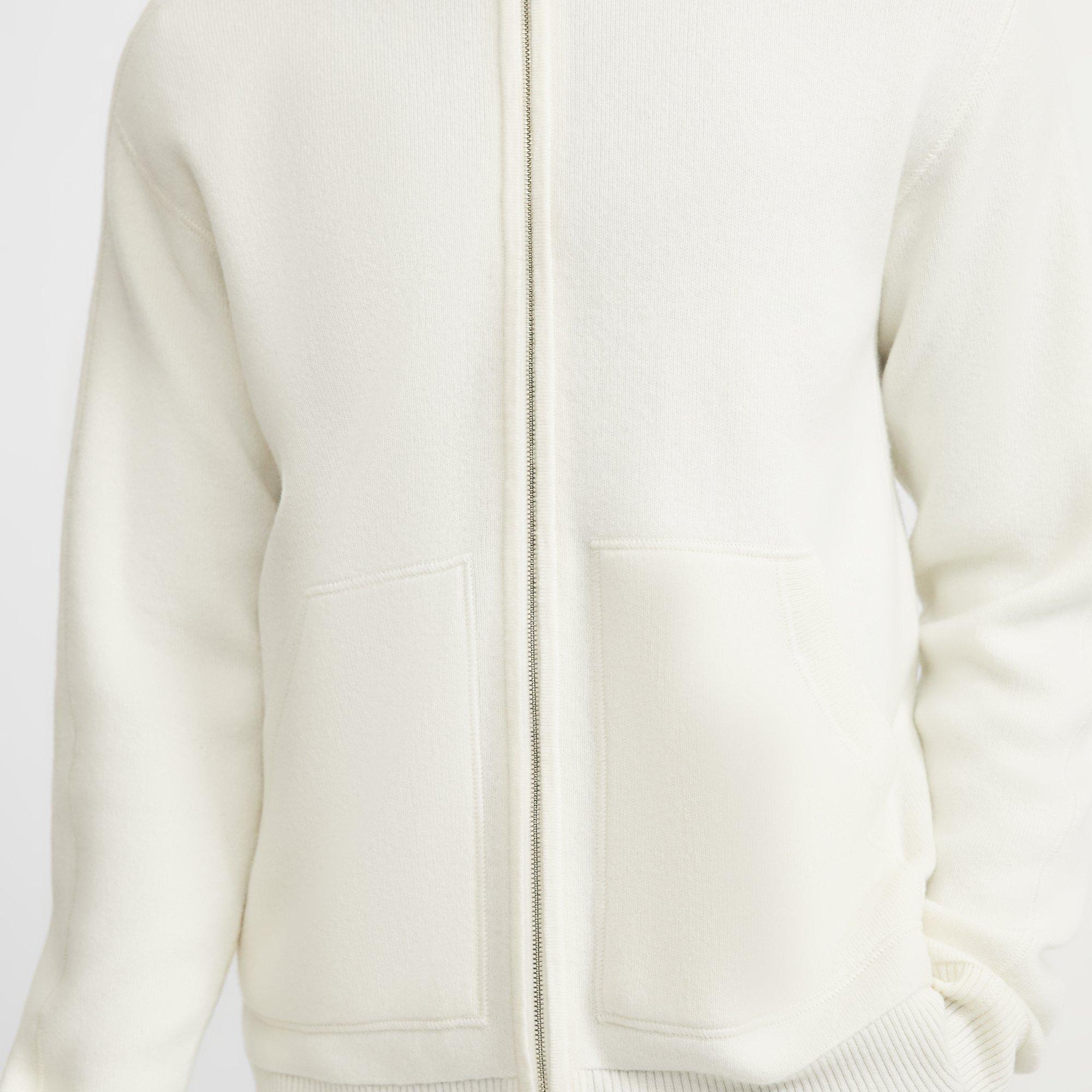 Zip Hoodie in Cashmere