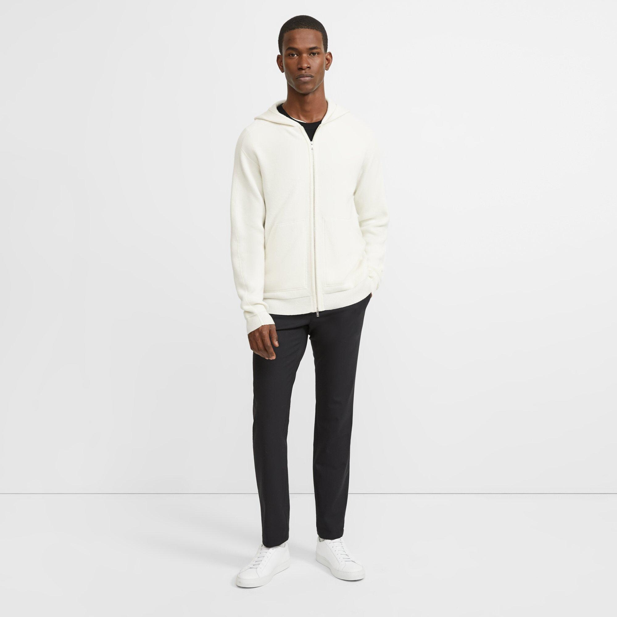 Zip Hoodie in Cashmere