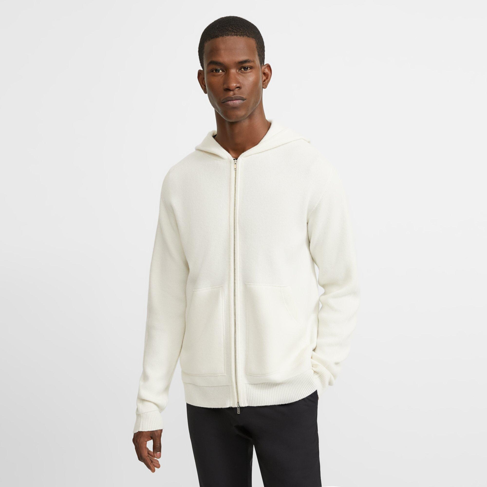 Theory Official Site | Zip Hoodie in Cashmere