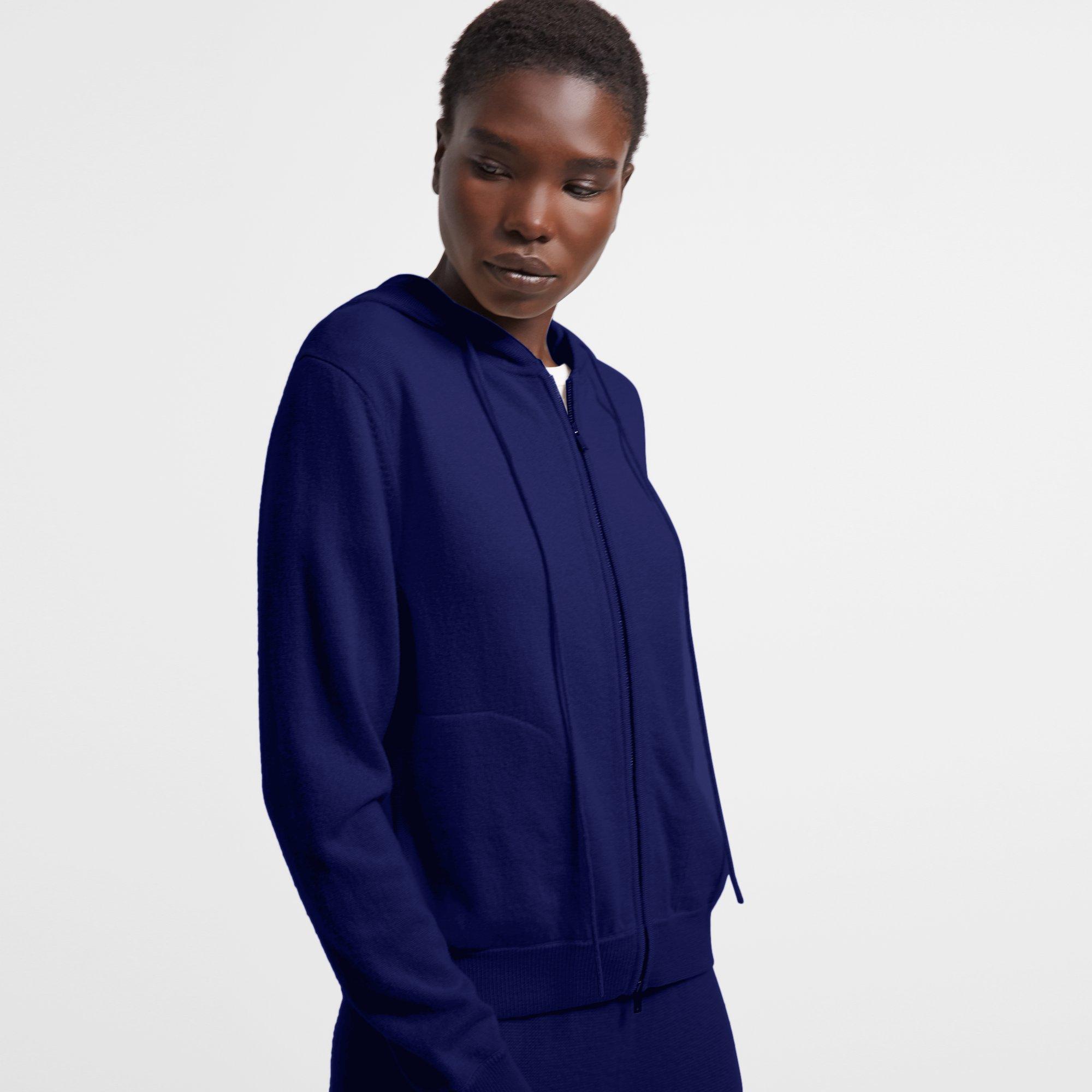 Zip Hoodie in Cashmere
