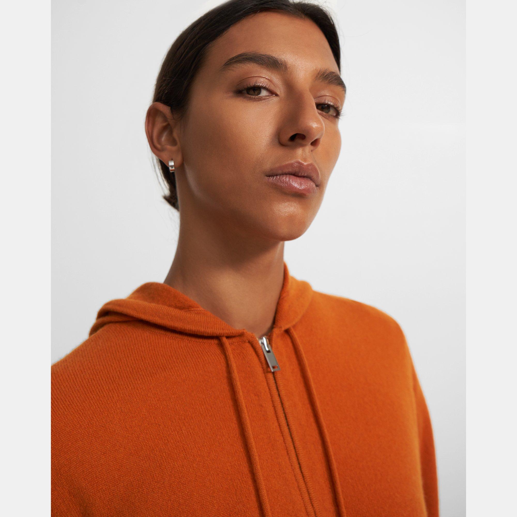 Zip Hoodie in Cashmere