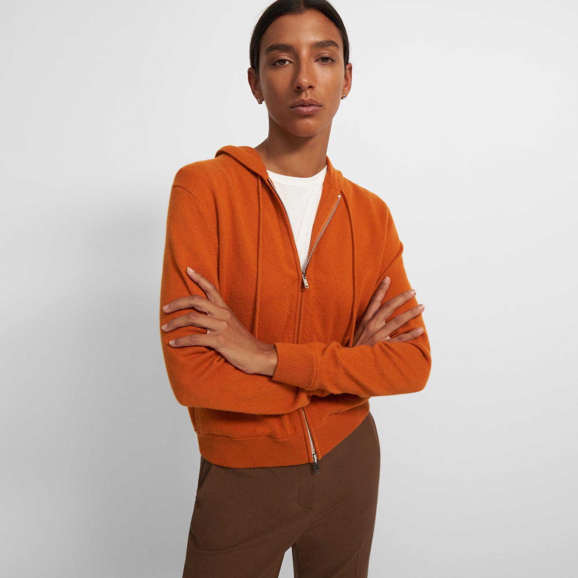 Zip Hoodie in Cashmere