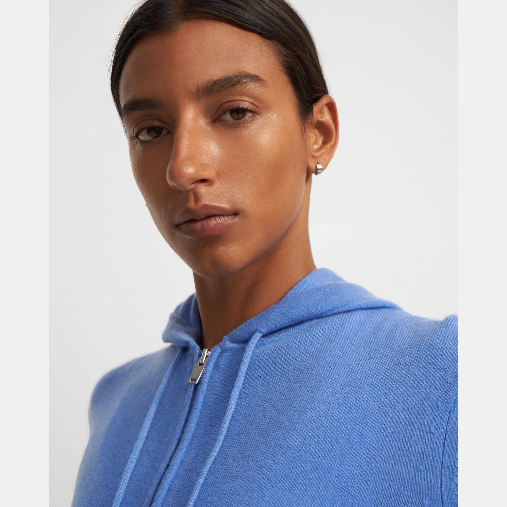 Zip Hoodie in Cashmere