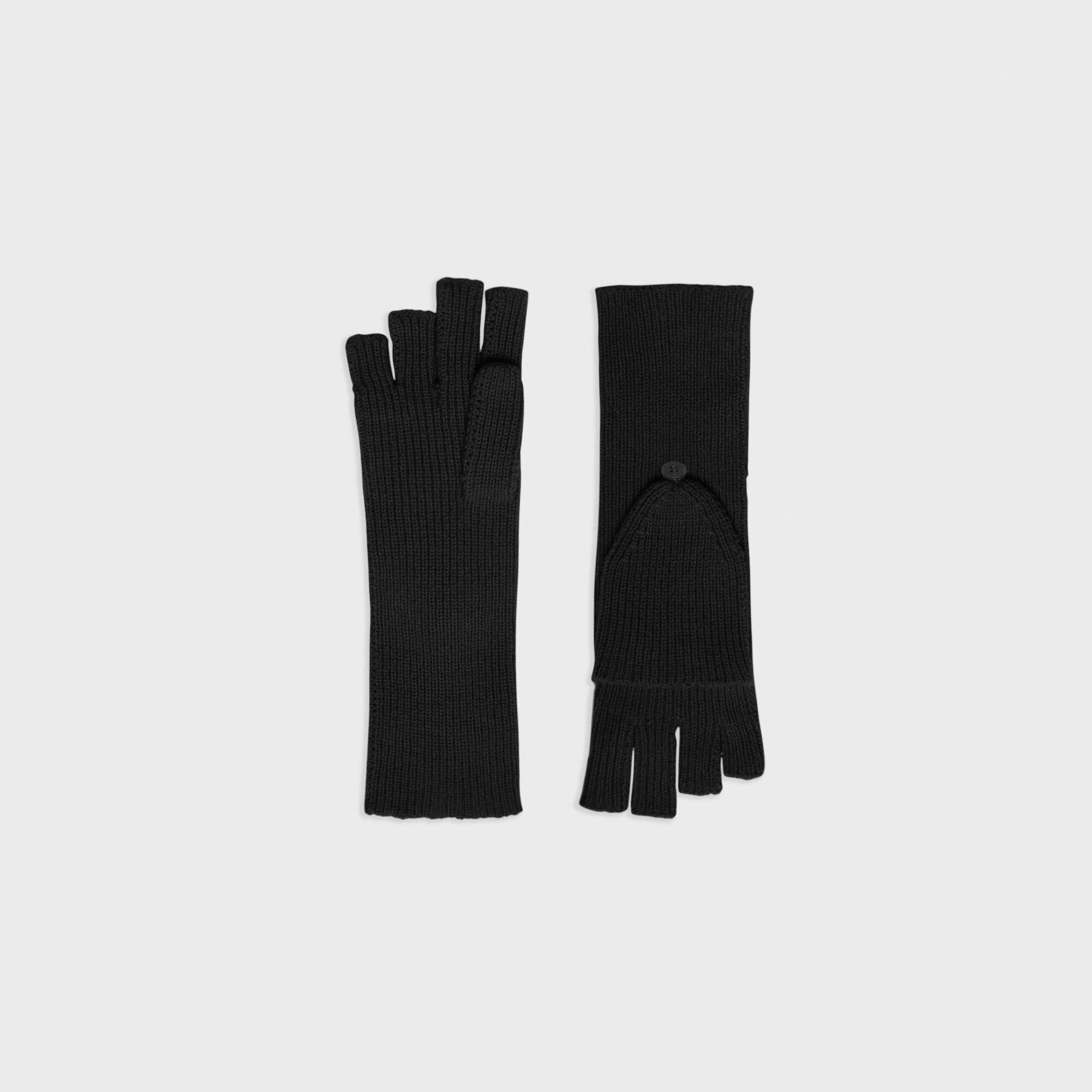 cashmere long gloves