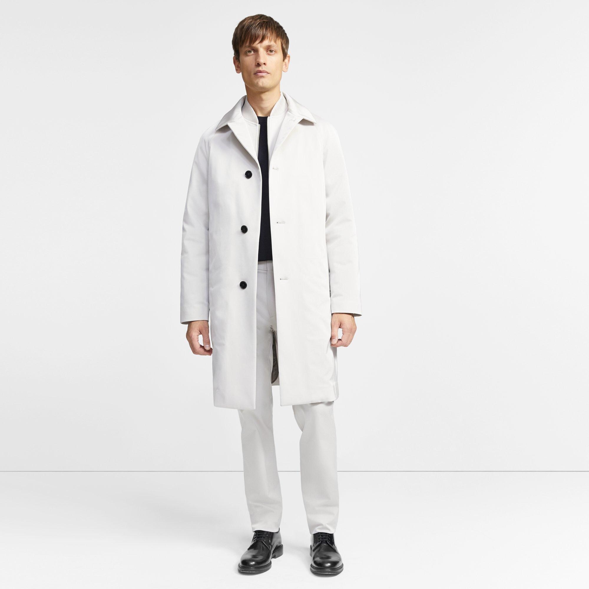 Saville Coat in Technical Twill
