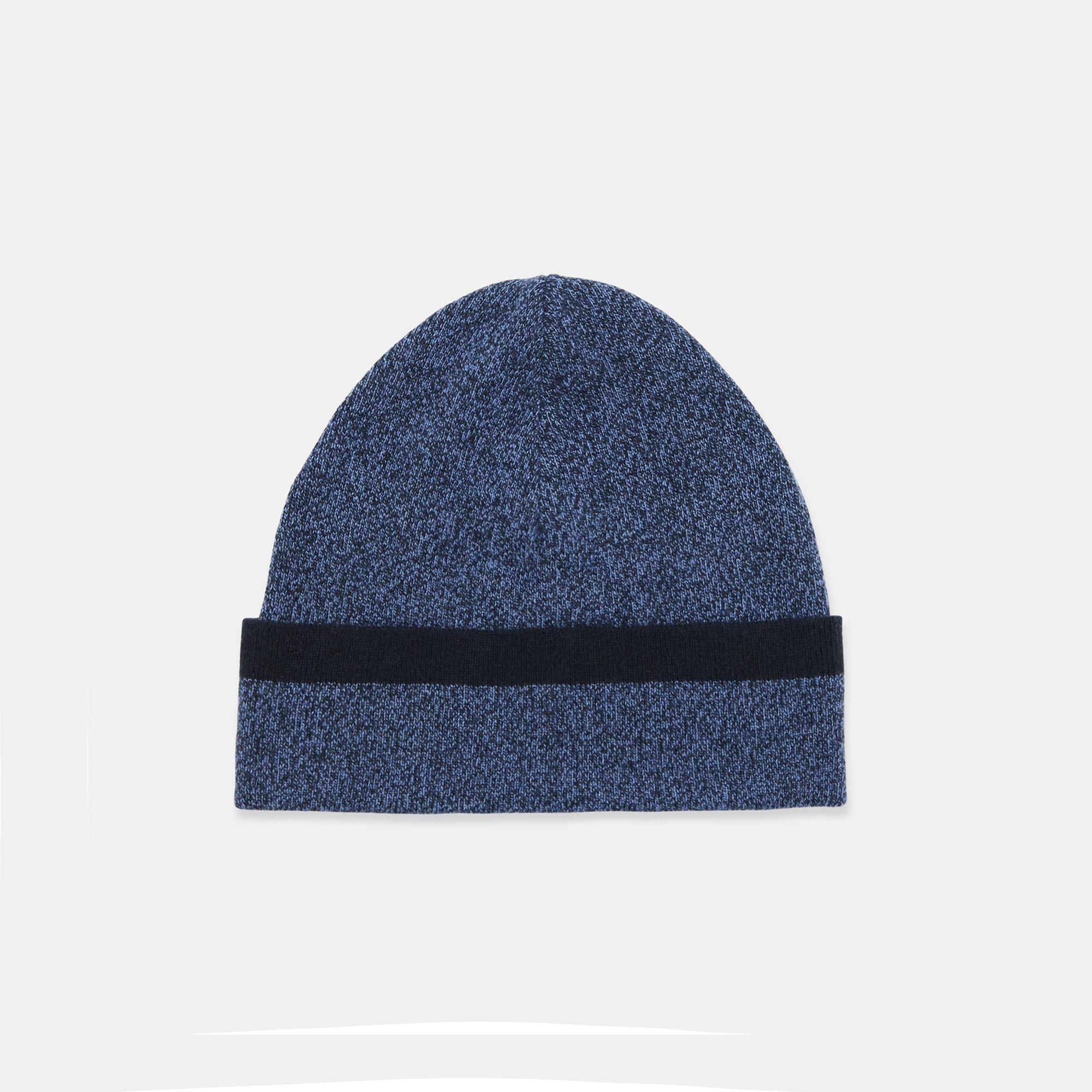 Tipped Beanie in Cashmere