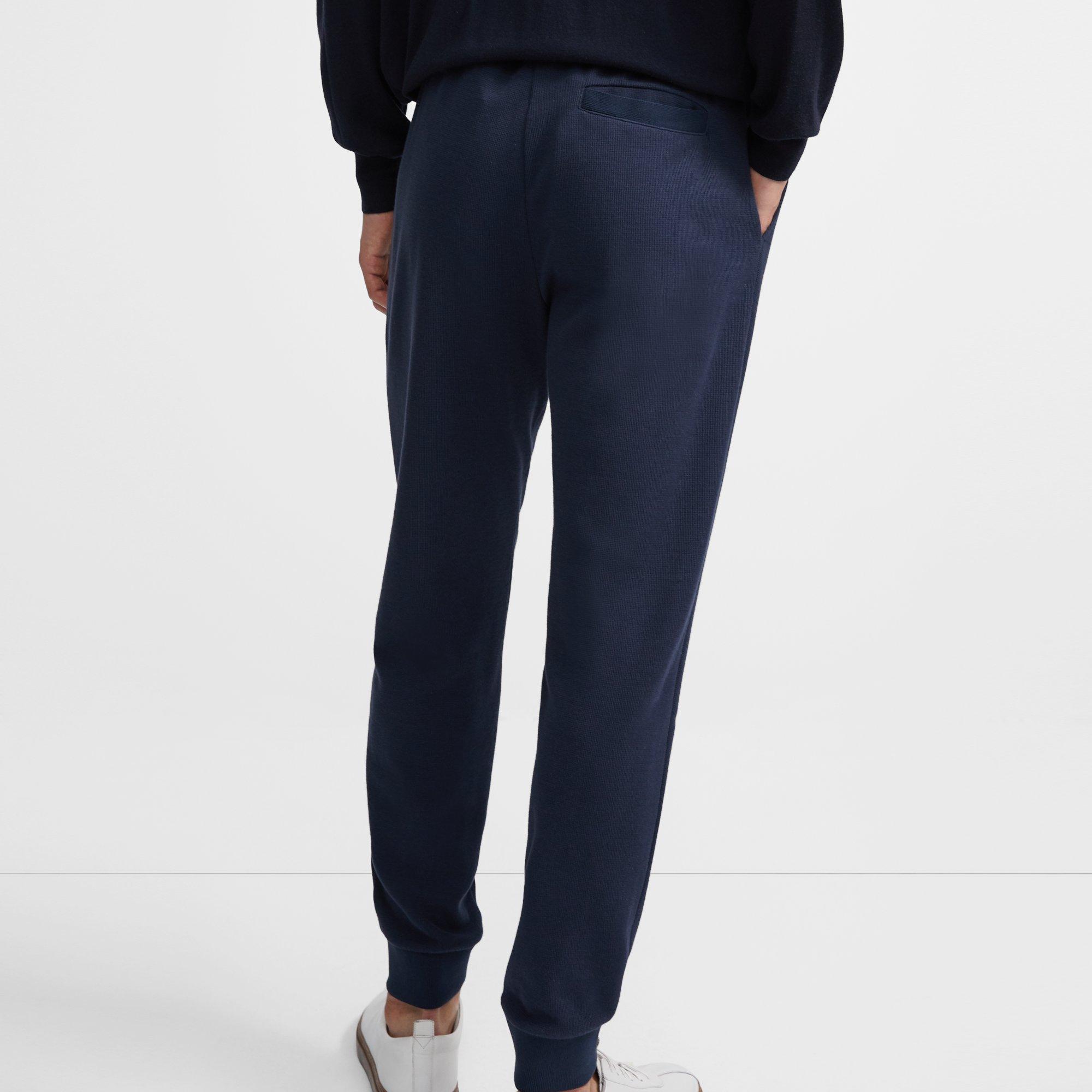 Jogger in Waffle Knit Organic Cotton