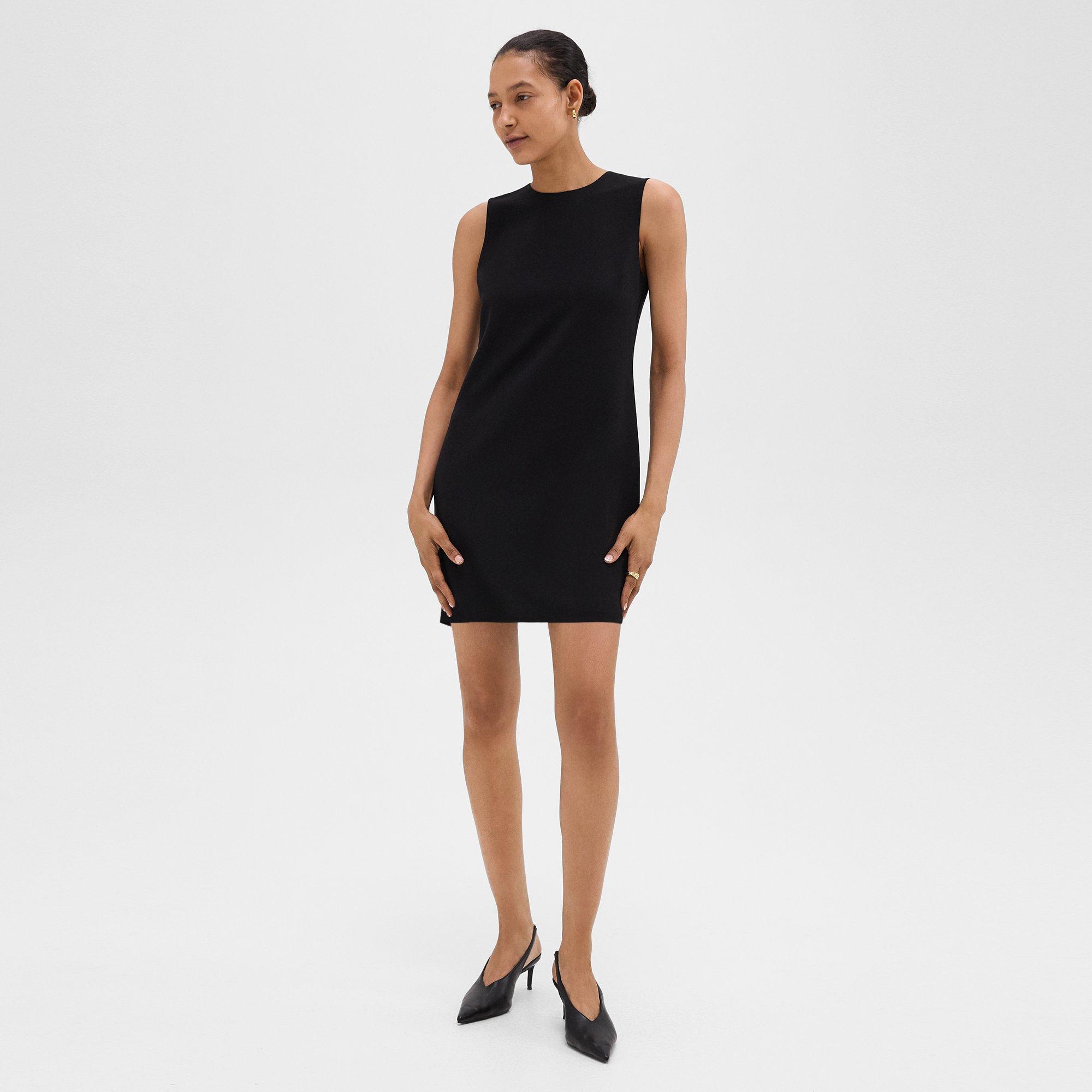 Shift Dress in Admiral Crepe