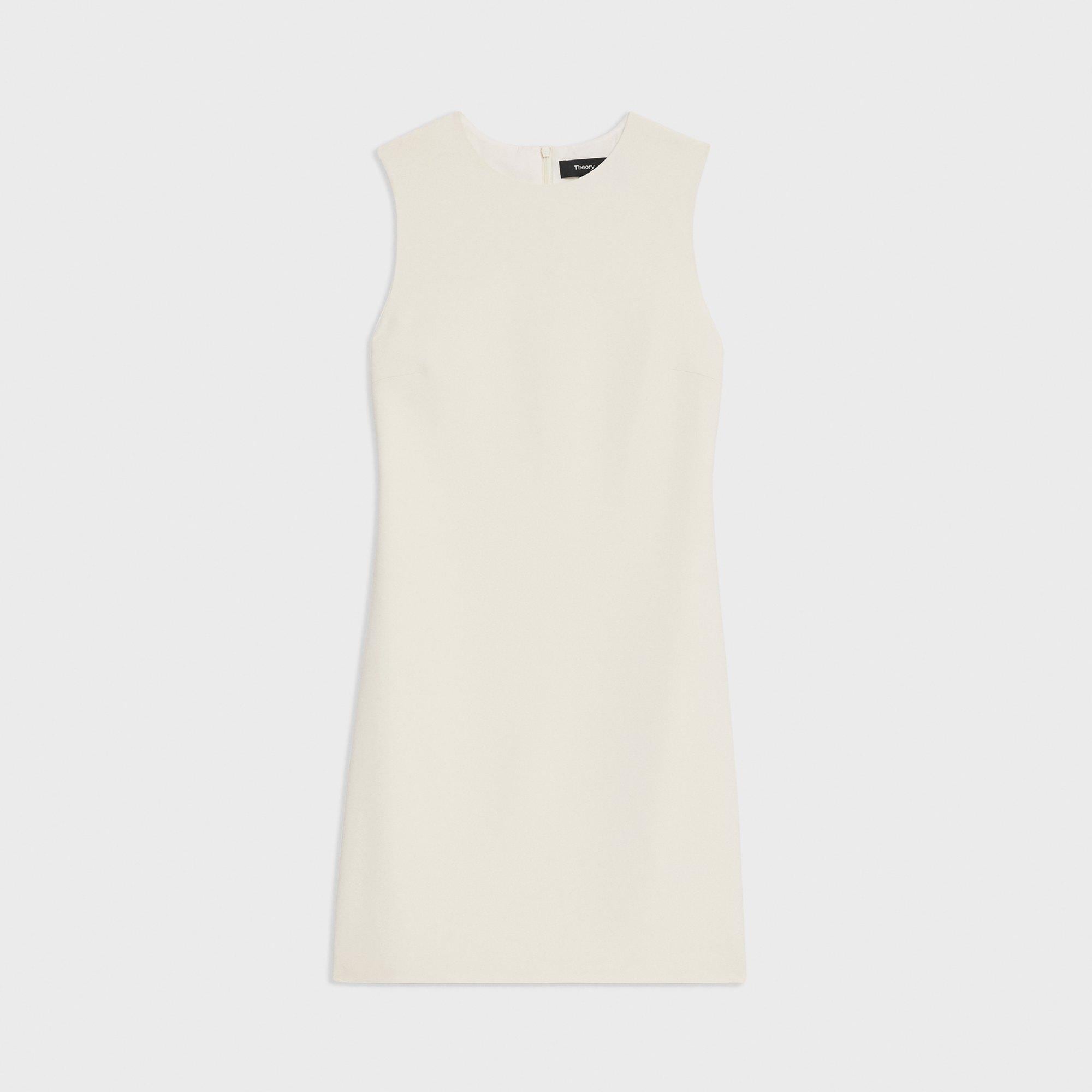 White Admiral Crepe Shift Dress | Theory