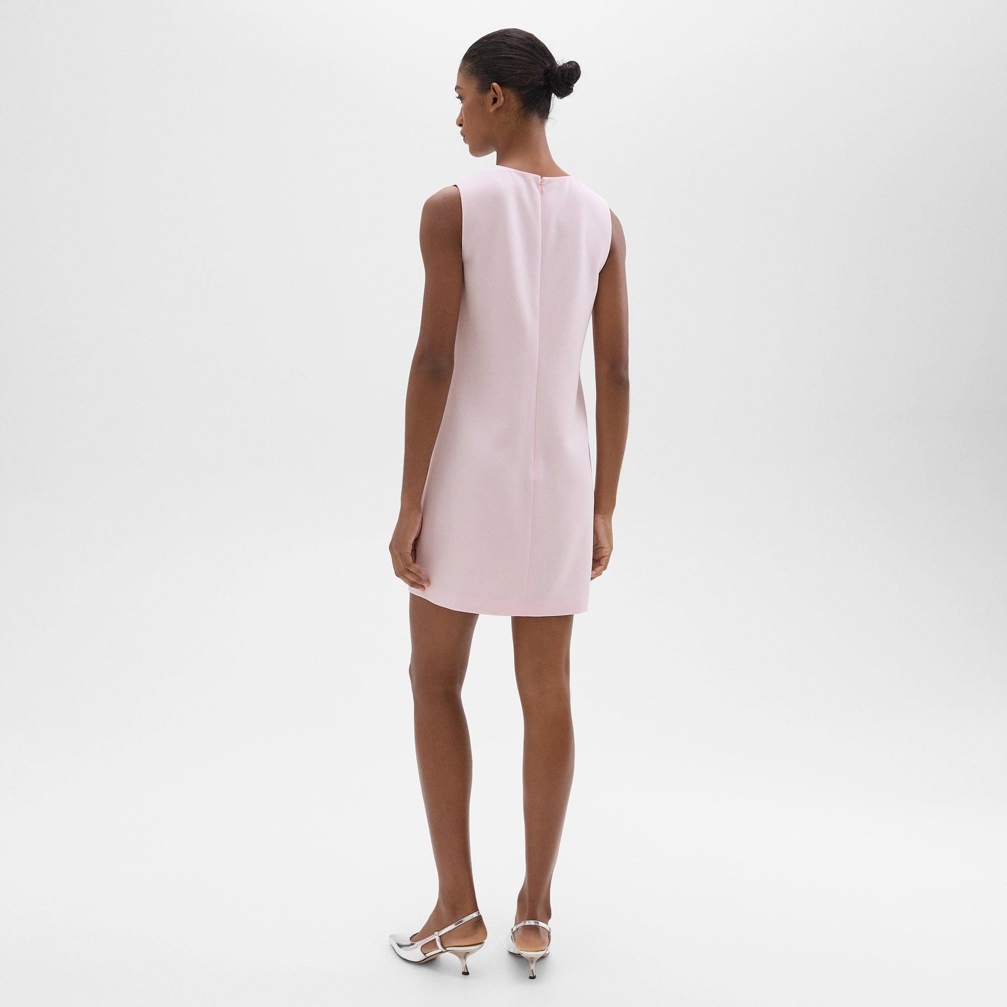 Shift Dress in Admiral Crepe