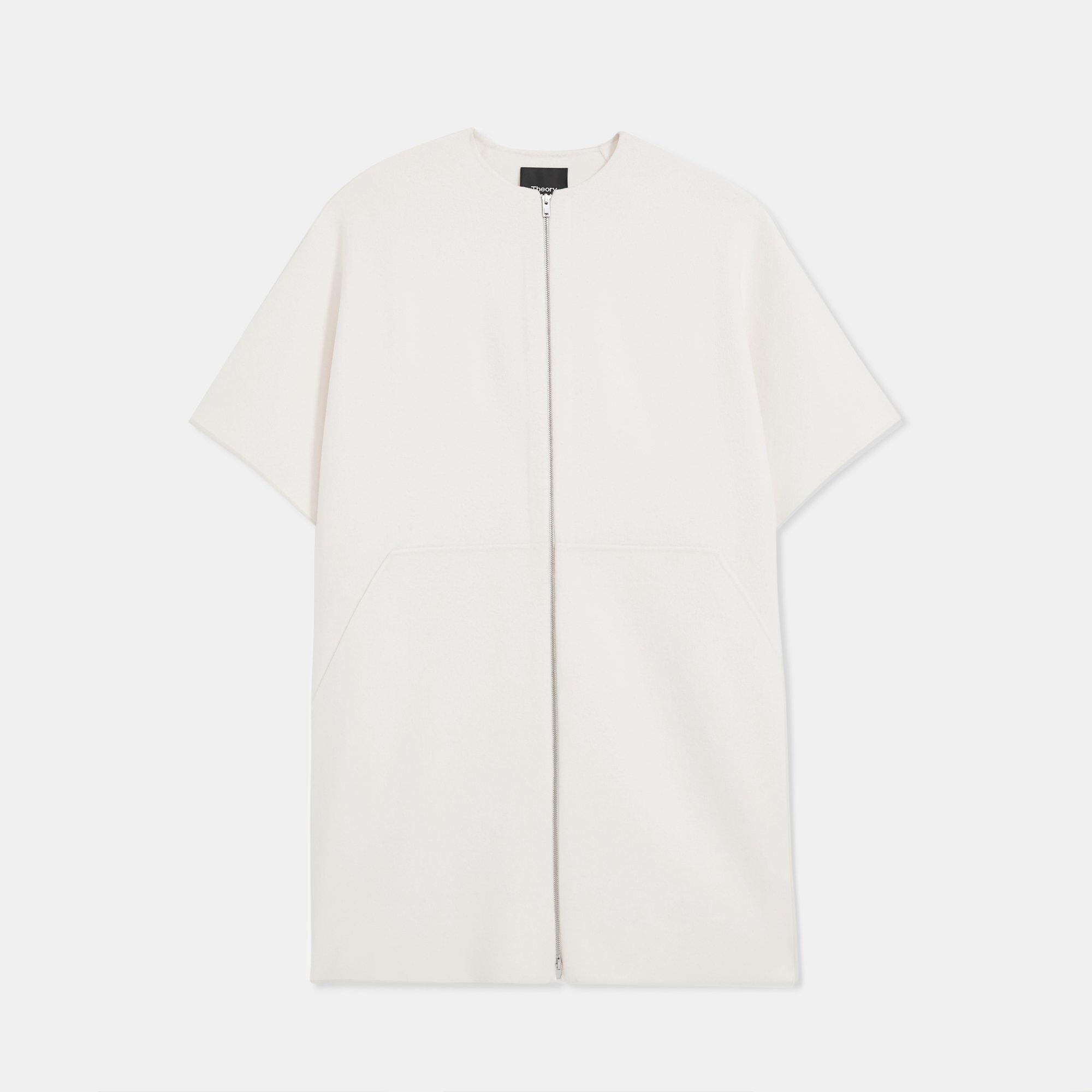 Bell Coat in Double-Face Wool-Cashmere