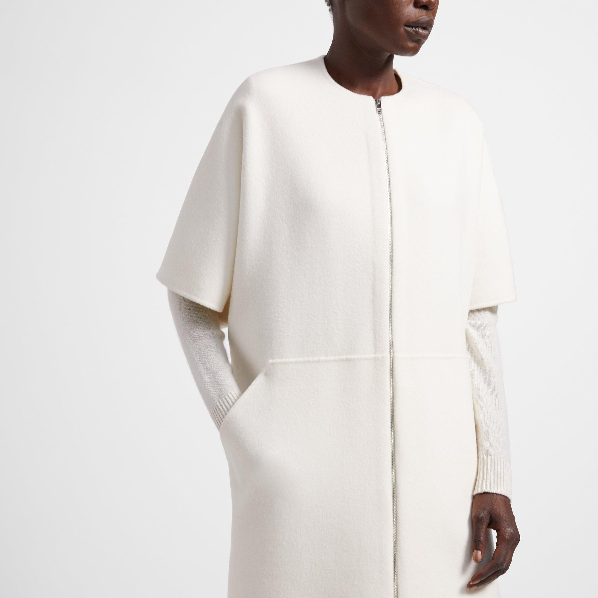 Bell Coat in Double-Face Wool-Cashmere