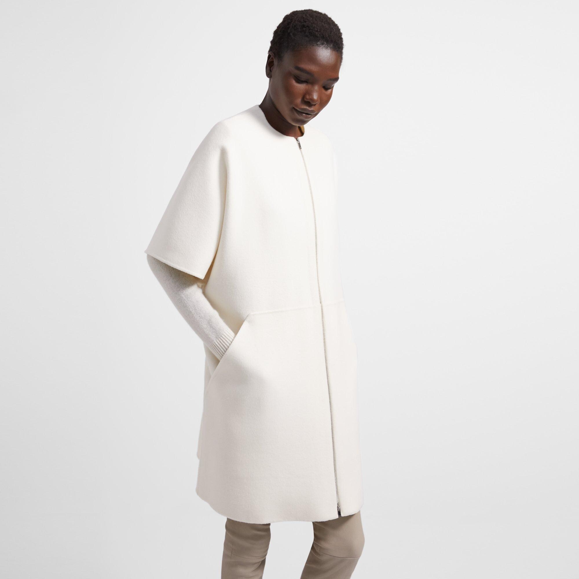 Bell Coat in Double-Face Wool-Cashmere