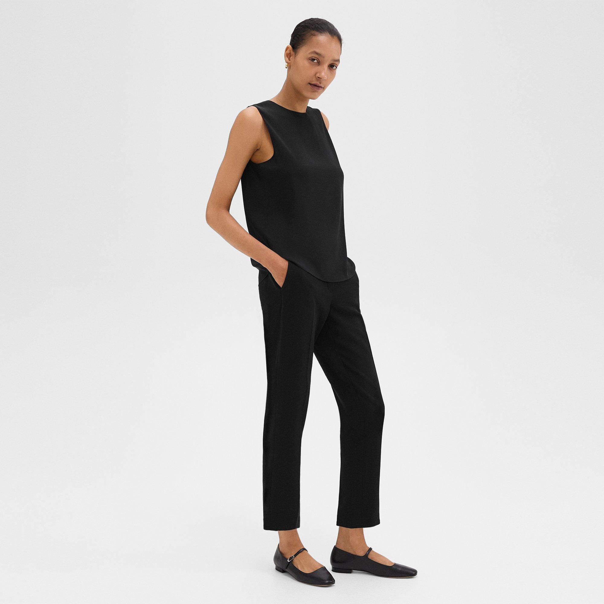 Treeca Pull-On Pant in Admiral Crepe