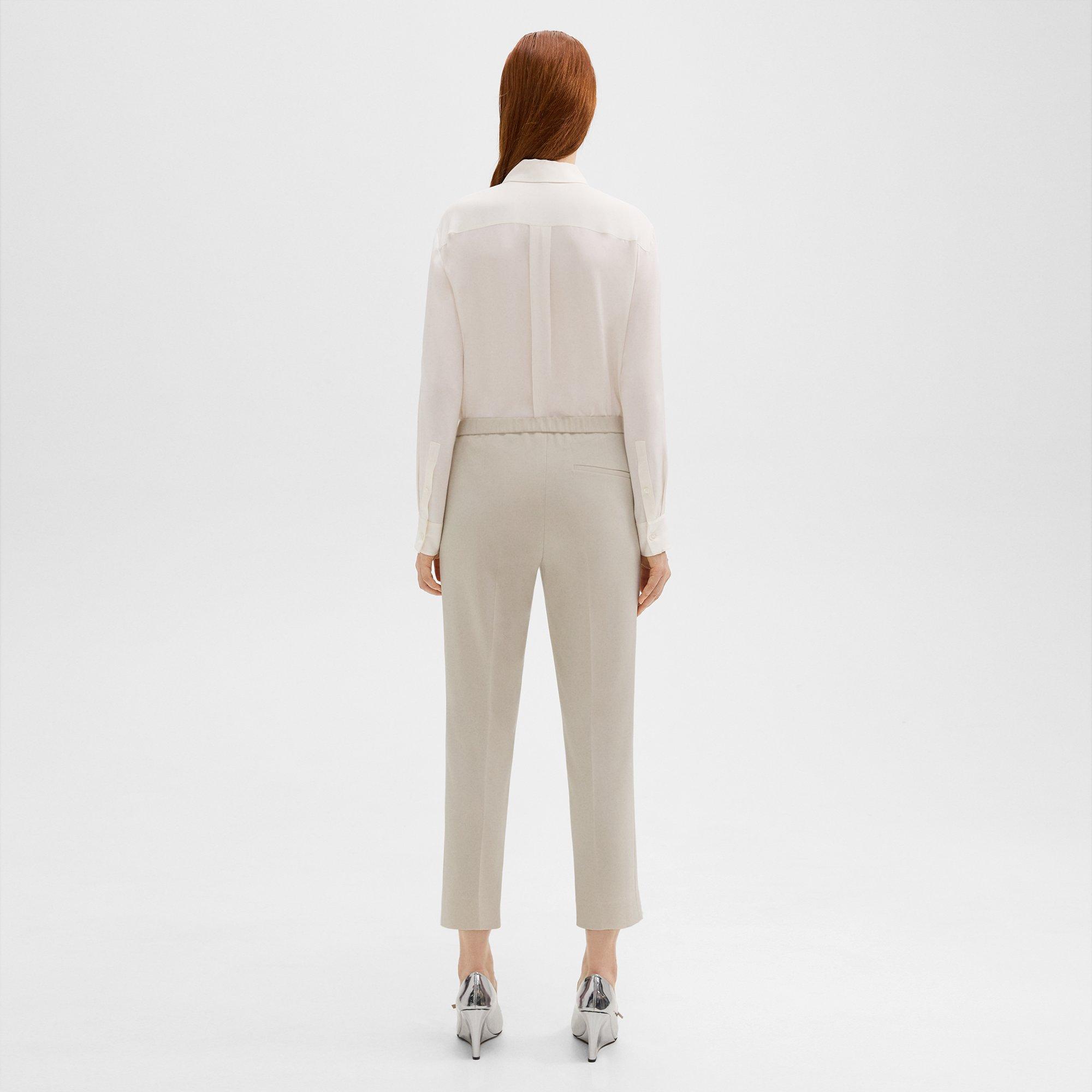 Treeca Pull-On Pant in Admiral Crepe