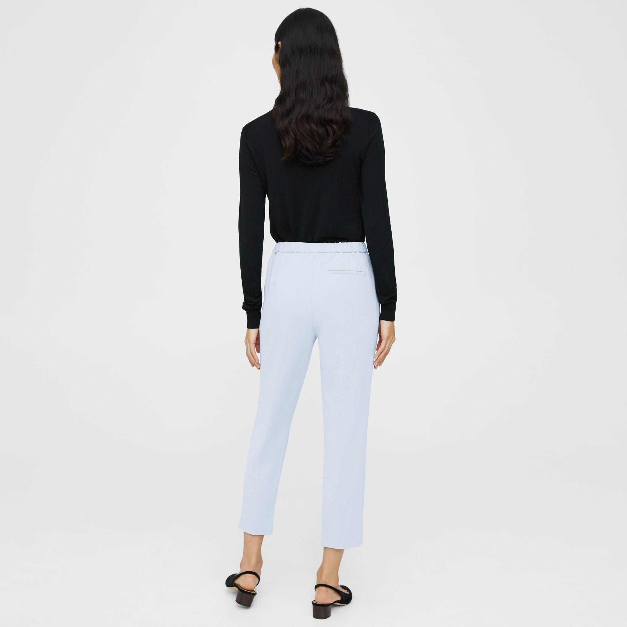 Treeca Pull-On Pant in Admiral Crepe