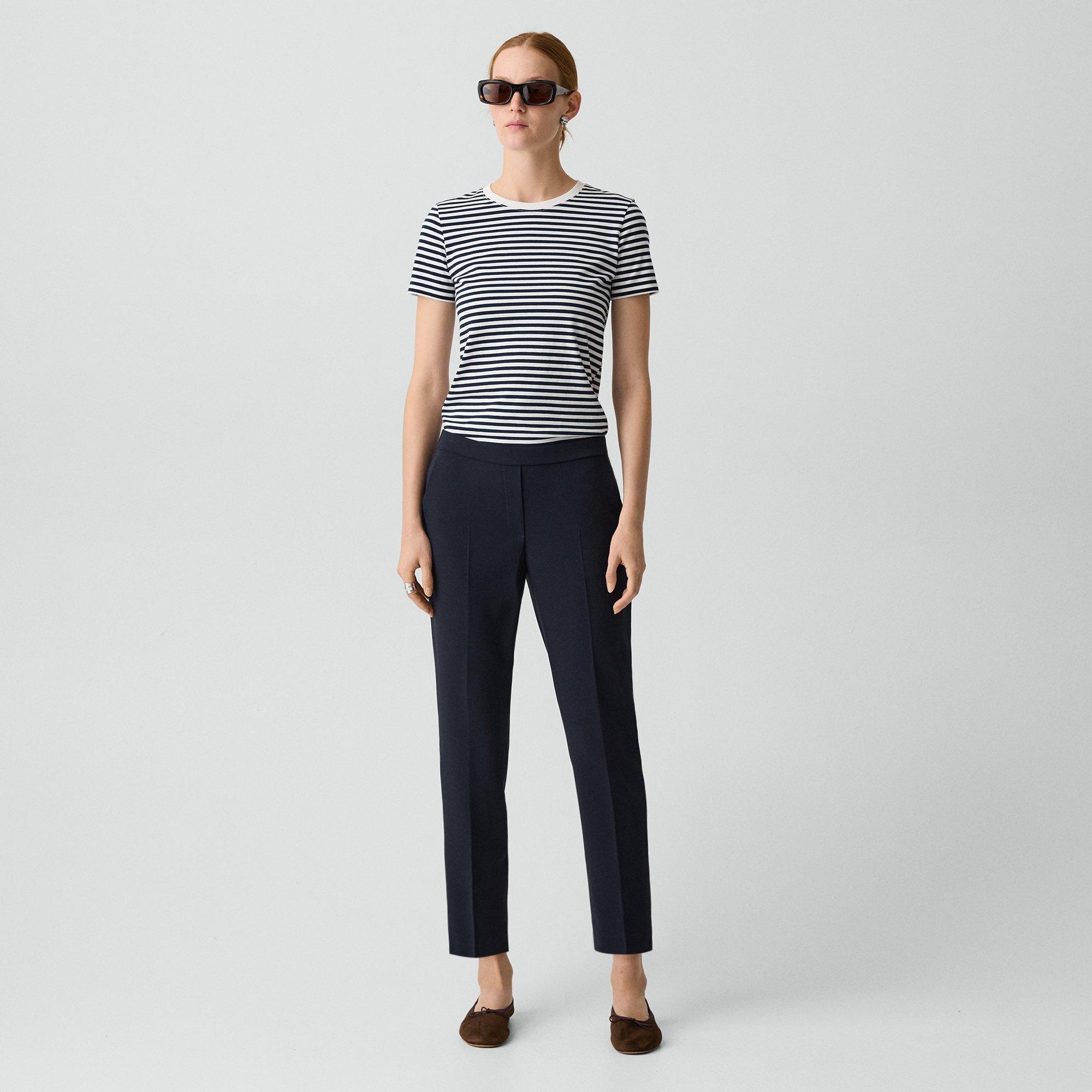 Treeca Pull-On Pant in Admiral Crepe