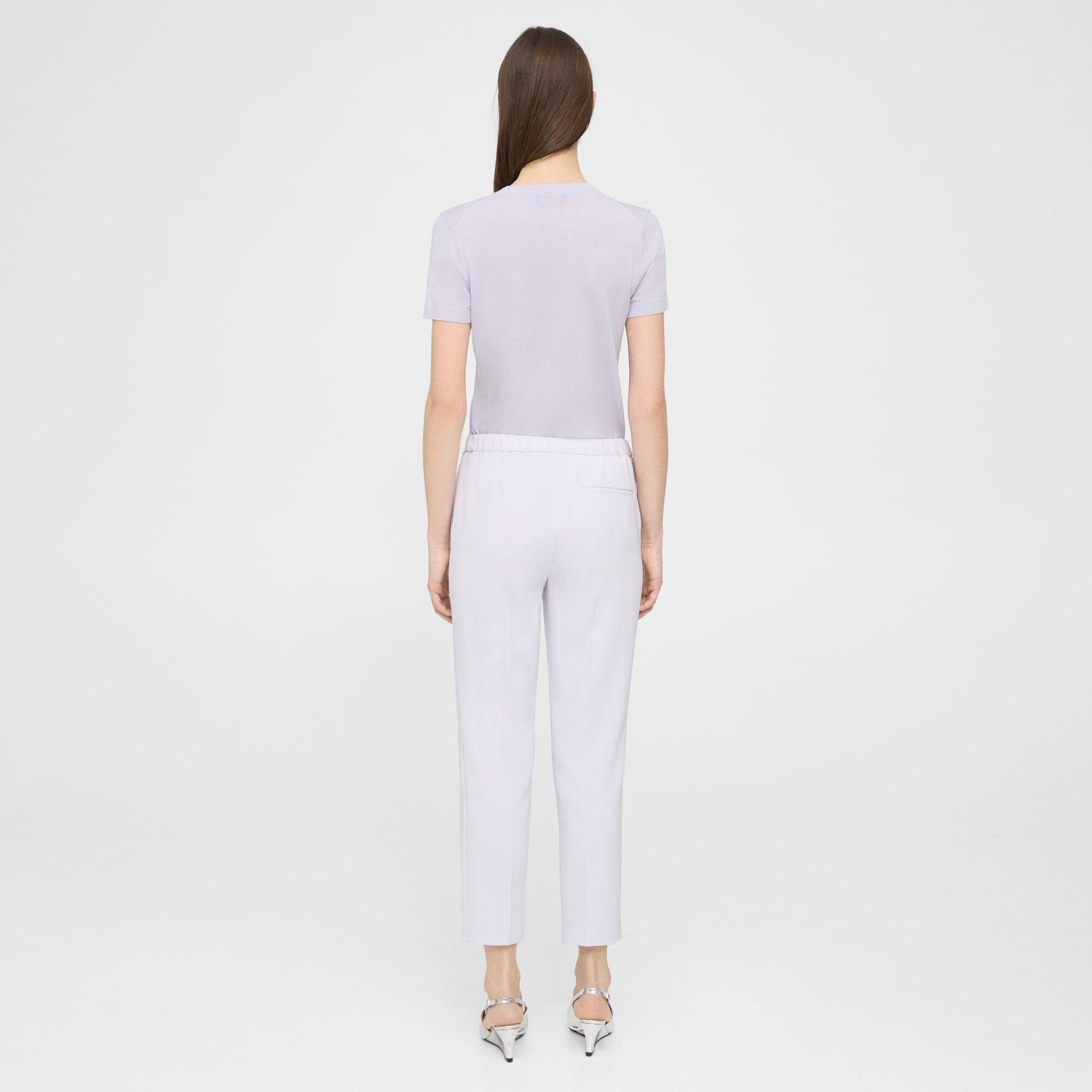 Treeca Pull-On Pant in Admiral Crepe