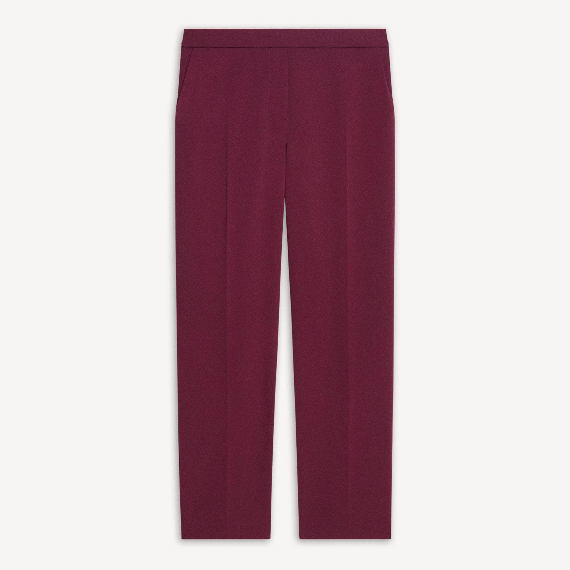 Treeca Pull-On Trousers in Admiral Crepe