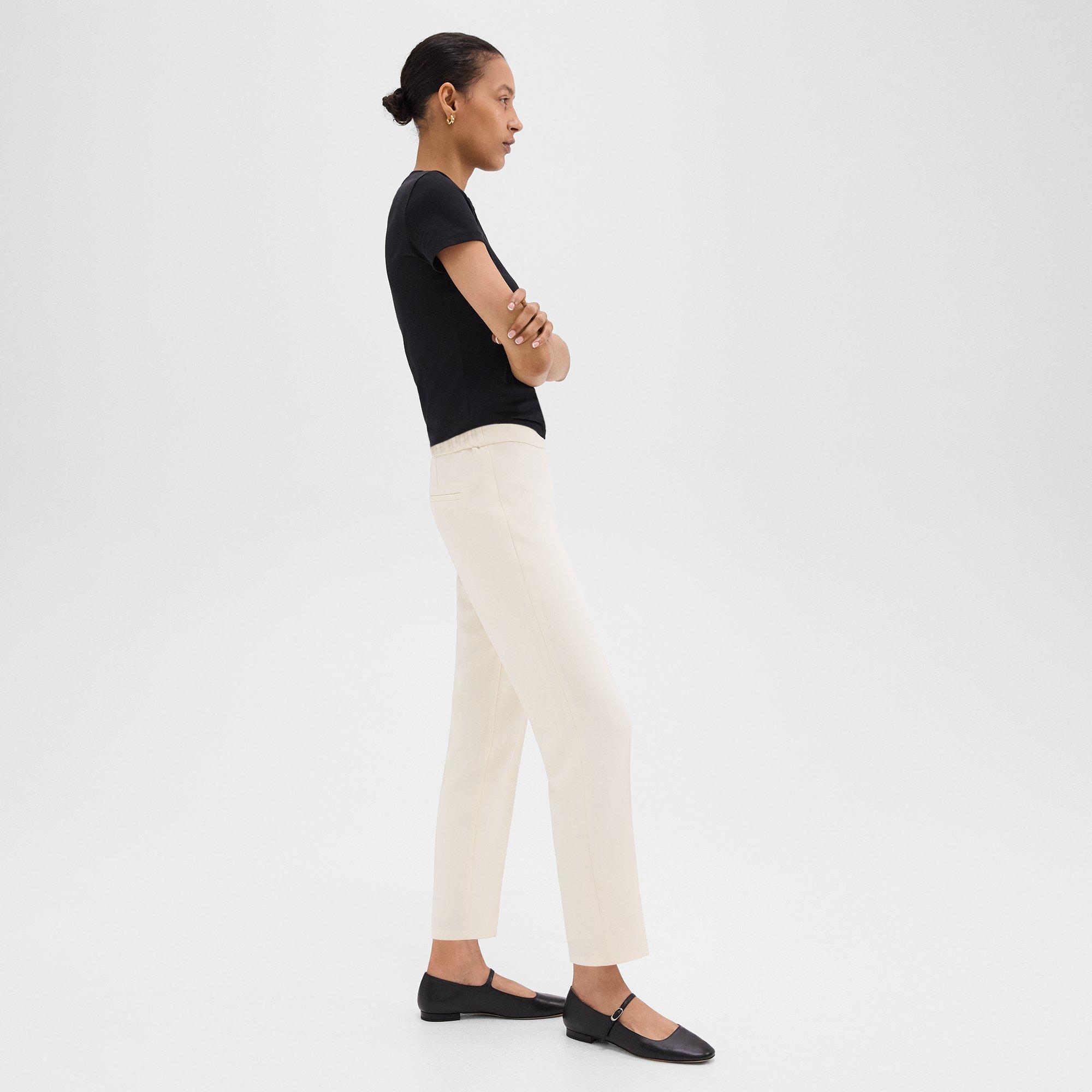 Treeca Pull-On Pant in Admiral Crepe