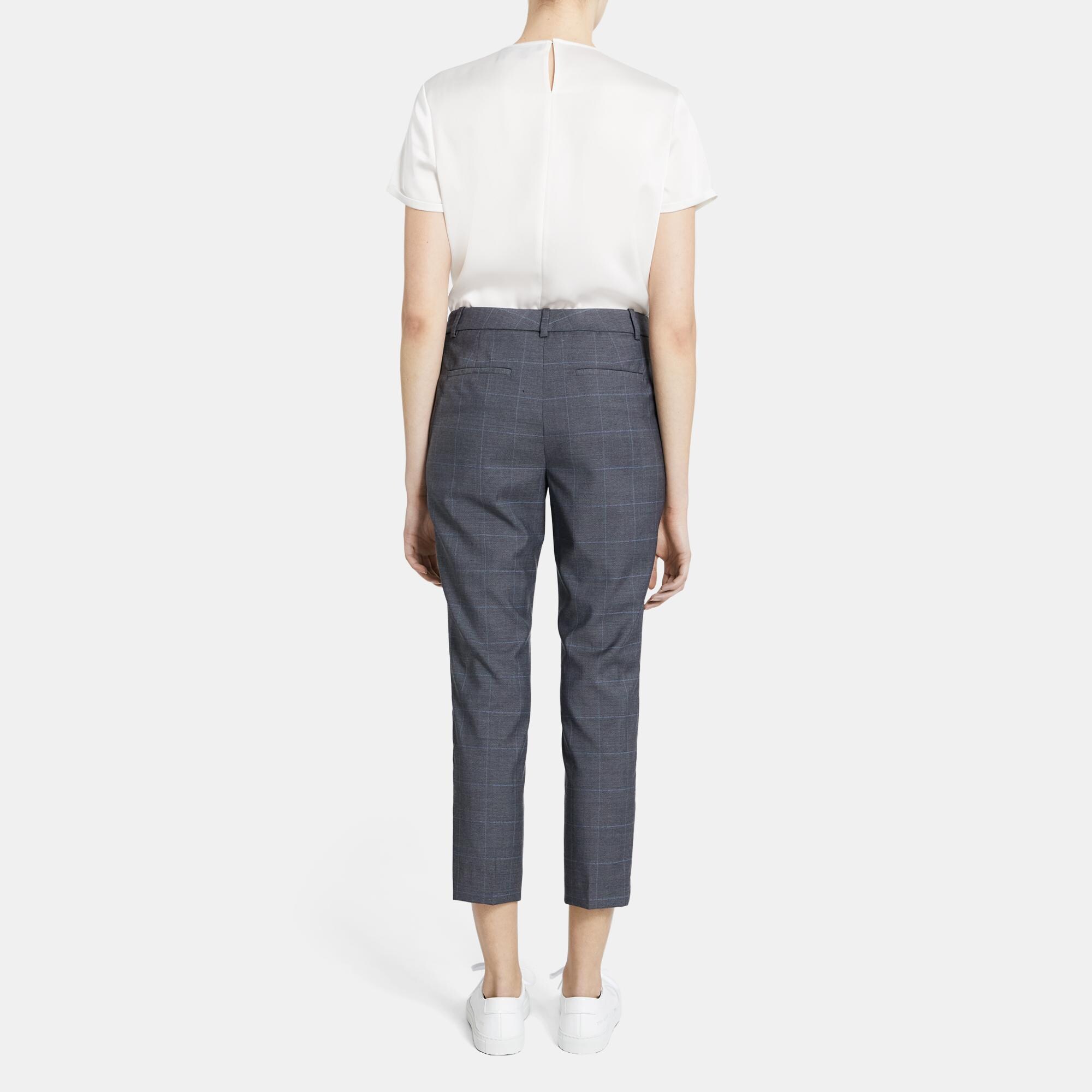 Treeca Pant in Space Dyed Grid