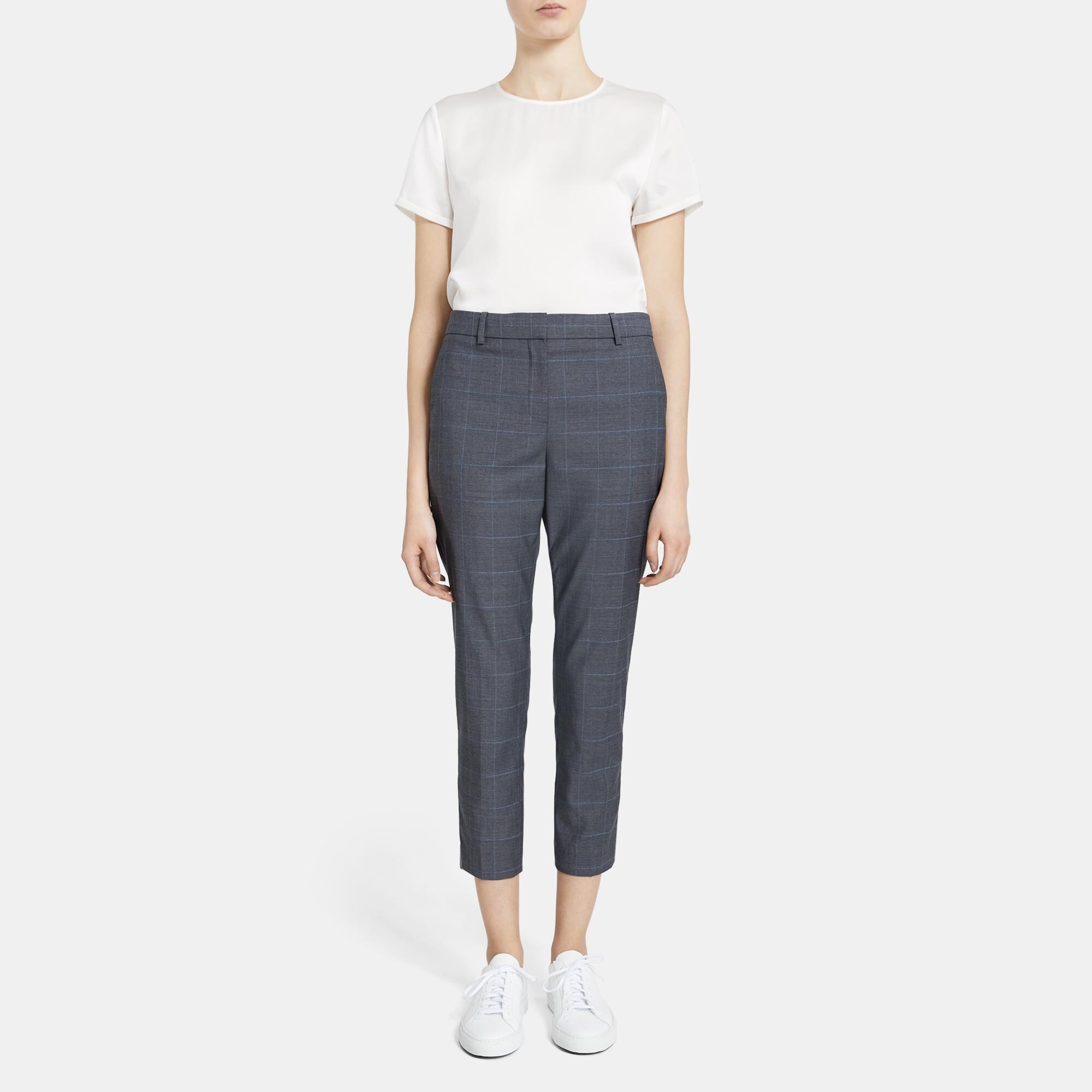 Treeca Pant in Space Dyed Grid