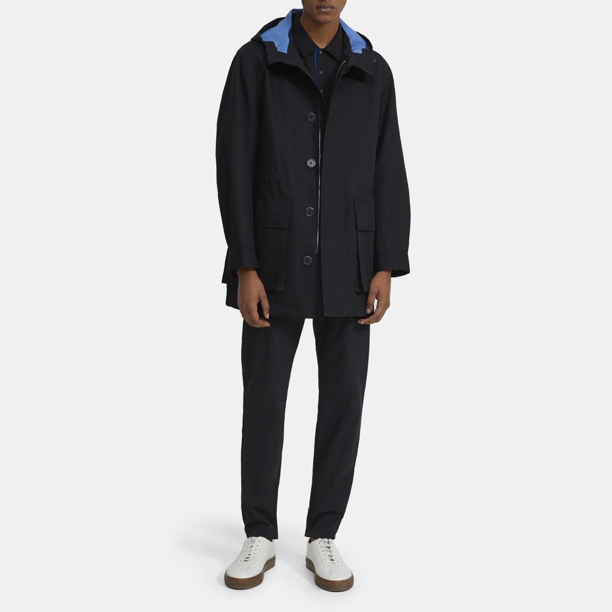 Parka in Bonded Cotton