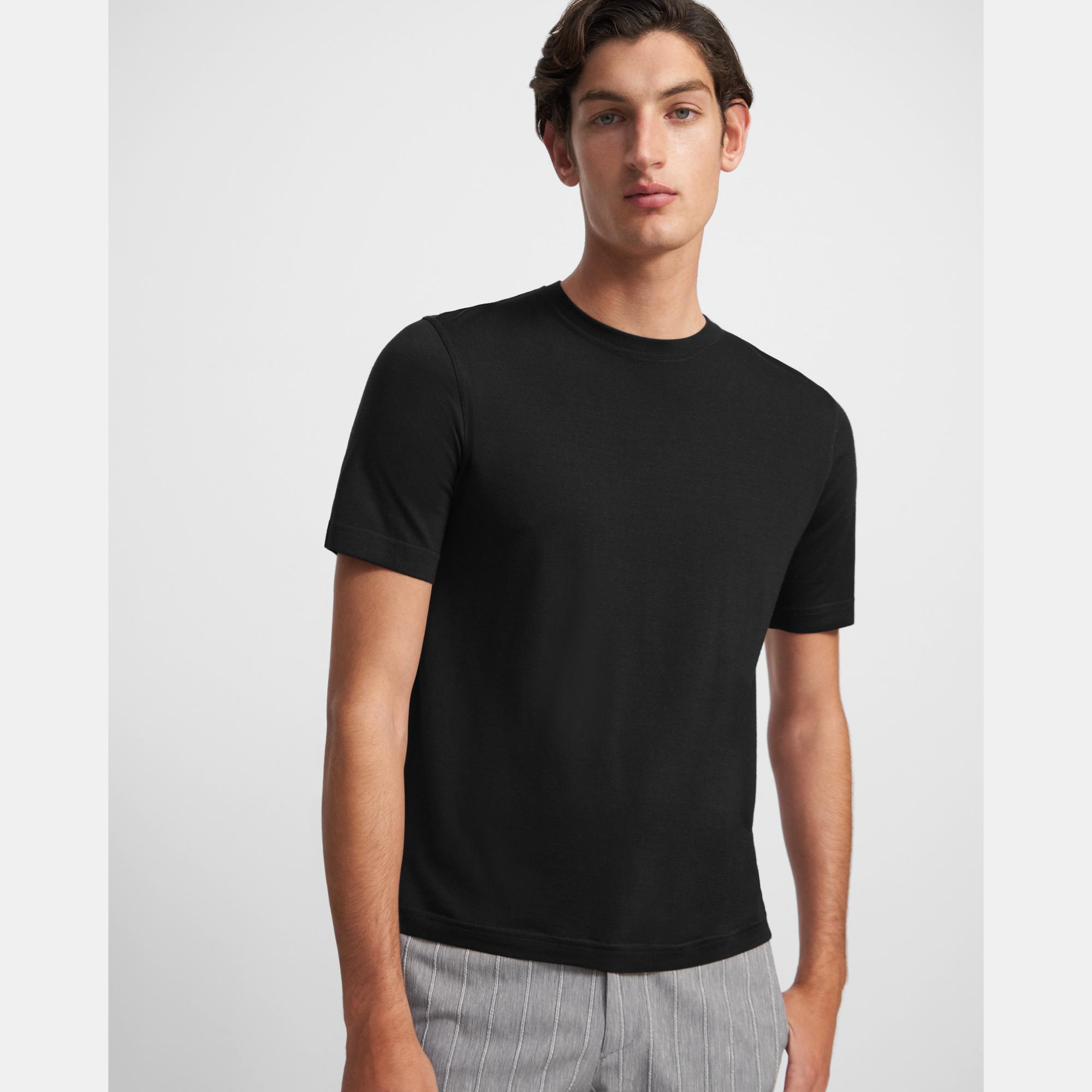 Regal Wool Basic Tee | Theory