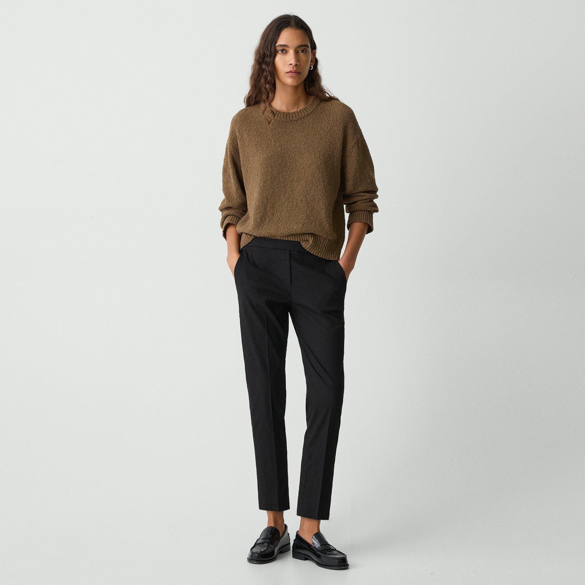 Pantalon Treeca à taille élastique en Good Linen