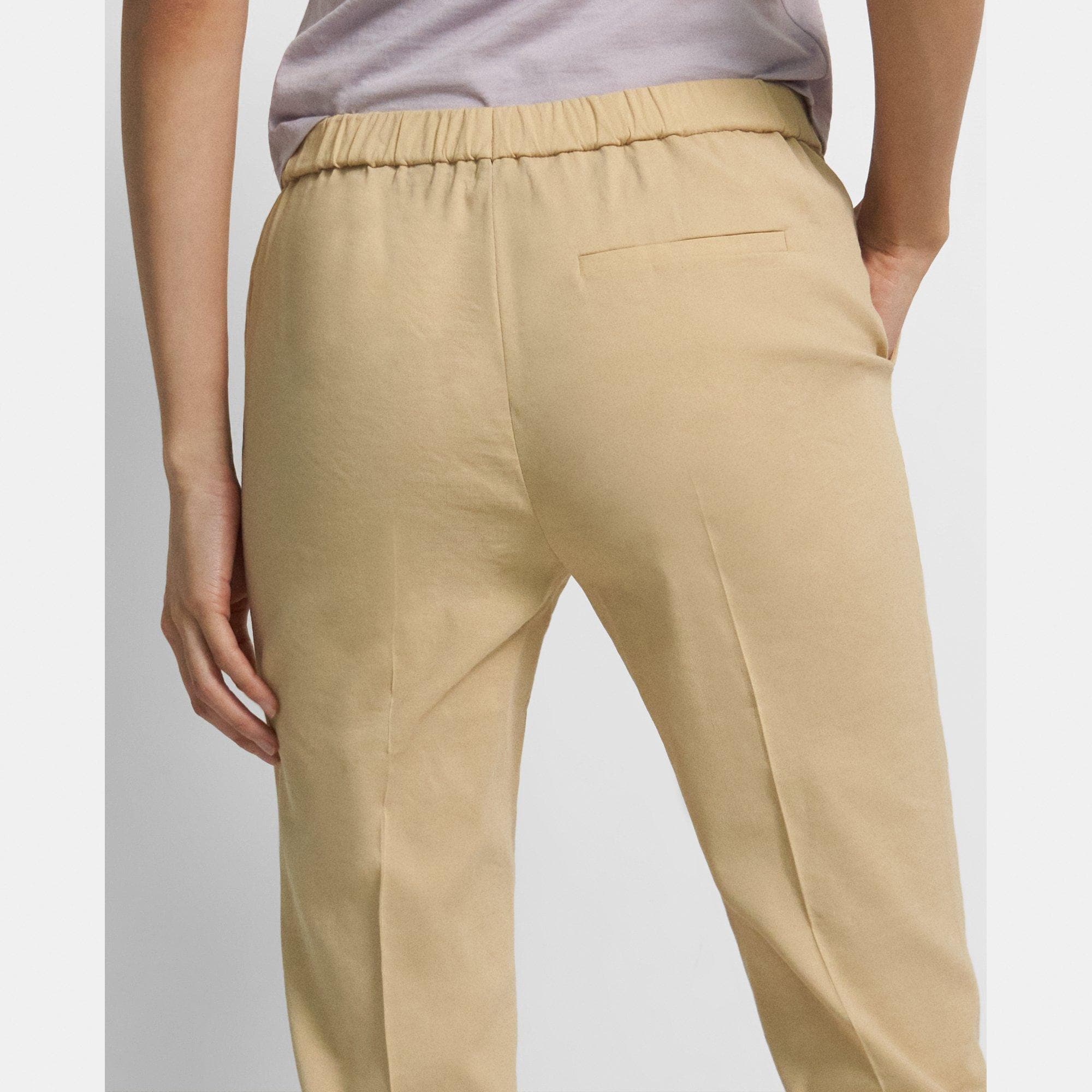 Treeca Pull-On Pant in Good Linen