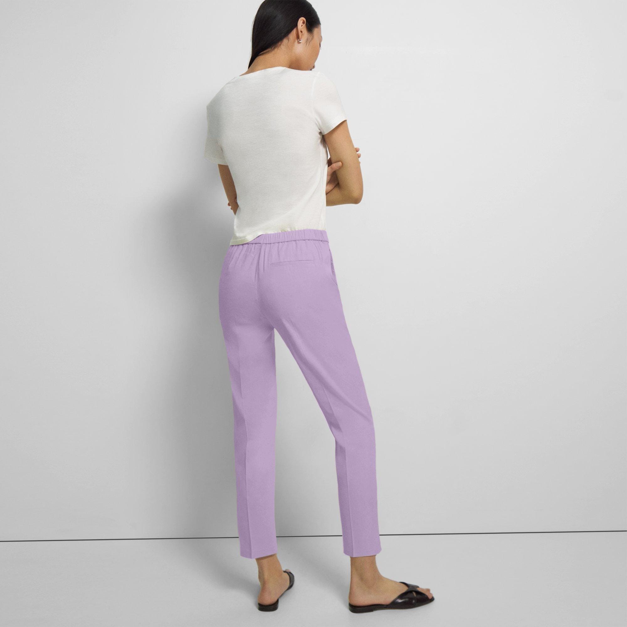 Treeca Pull-On Pant in Good Linen