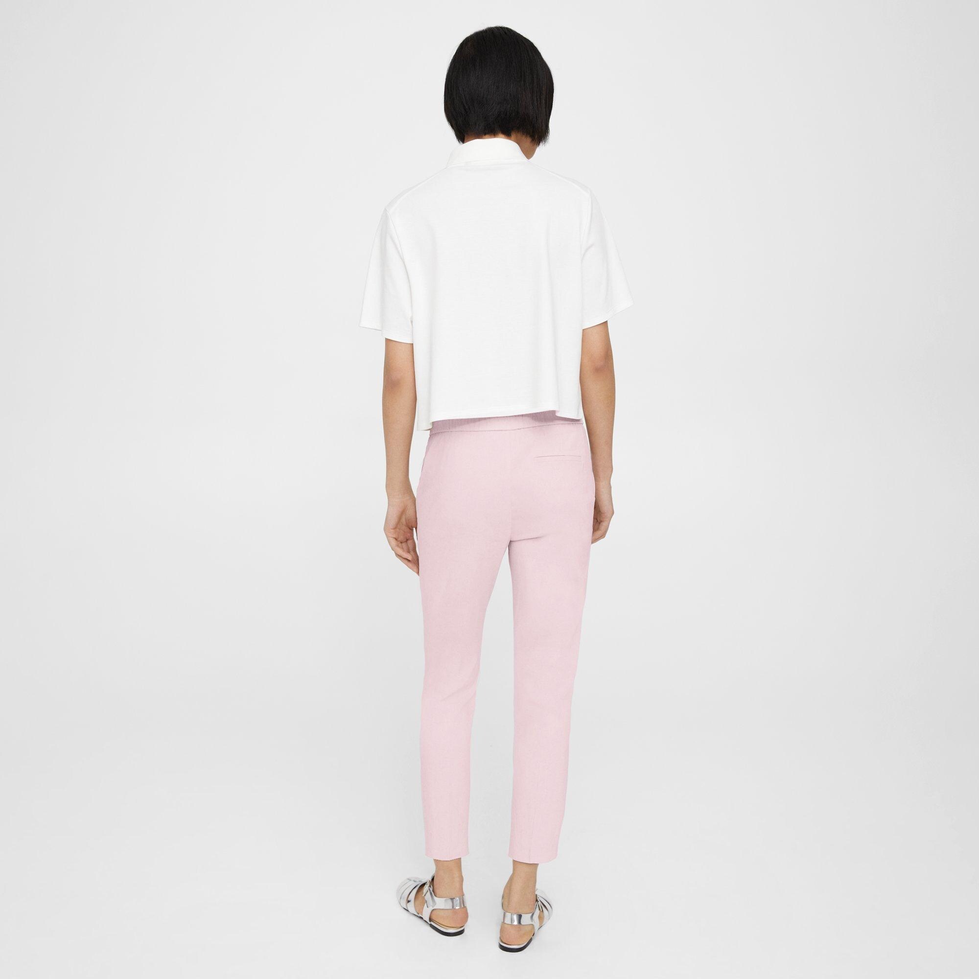 Treeca Pull-On Trouser in Good Linen