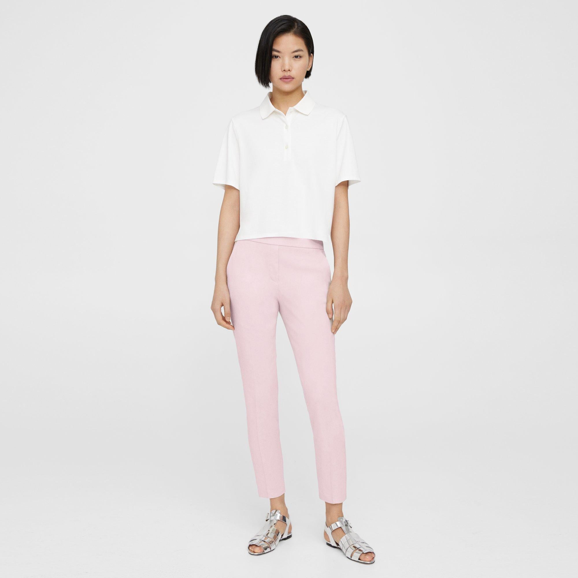 Treeca Pull-On Trouser in Good Linen