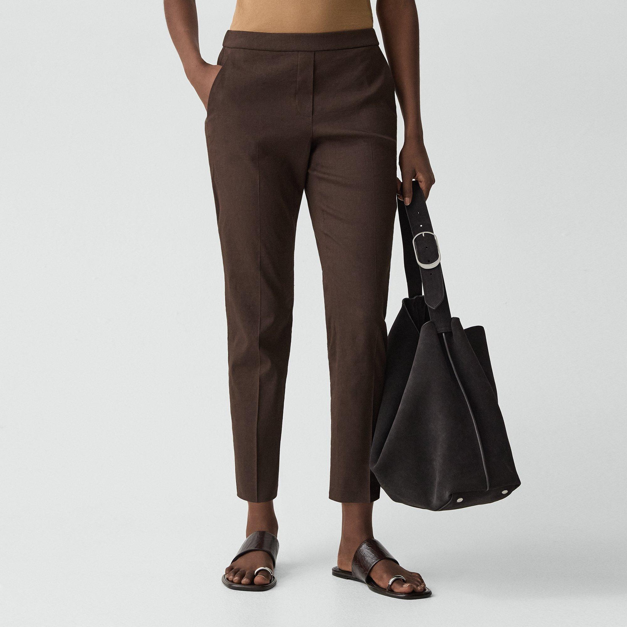 Treeca Pull-On Trousers in Good Linen