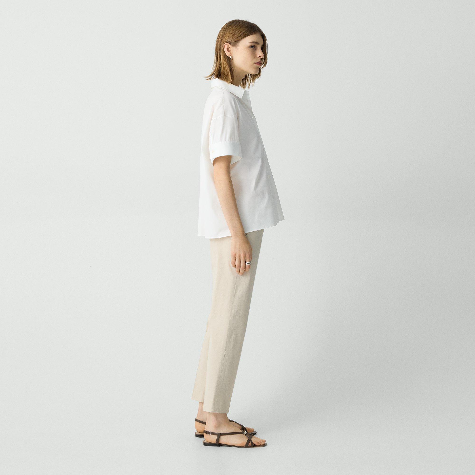 Treeca Pull-On Pant in Good Linen