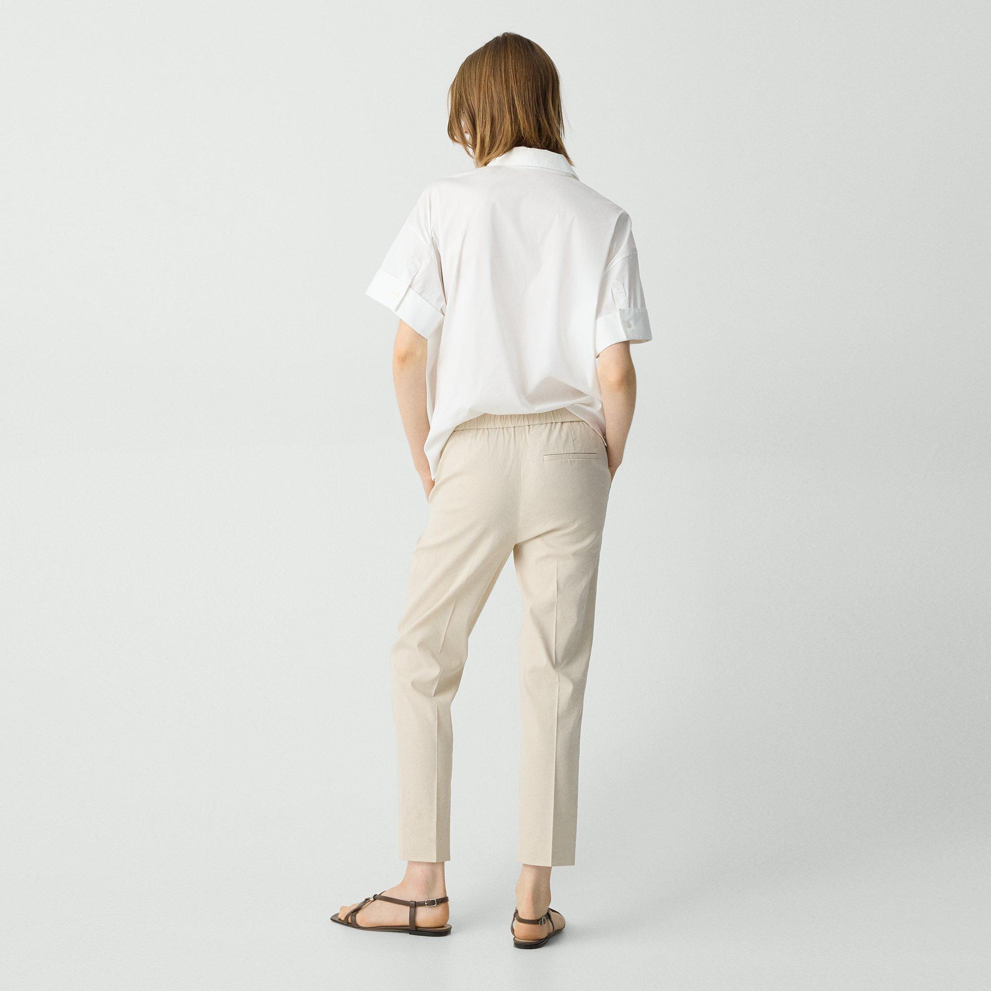 Treeca Pull-On Trouser in Good Linen