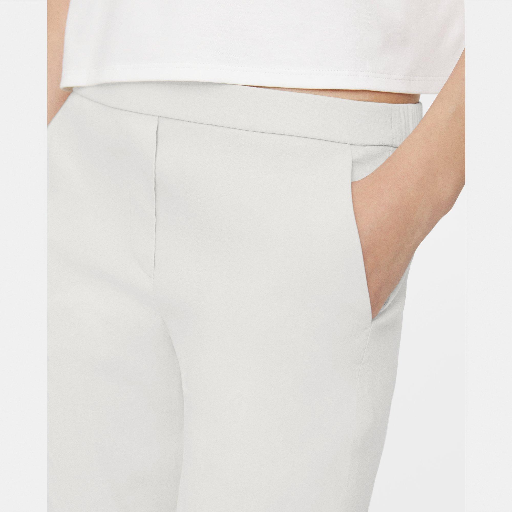 Treeca Pull-On Trousers in Good Linen