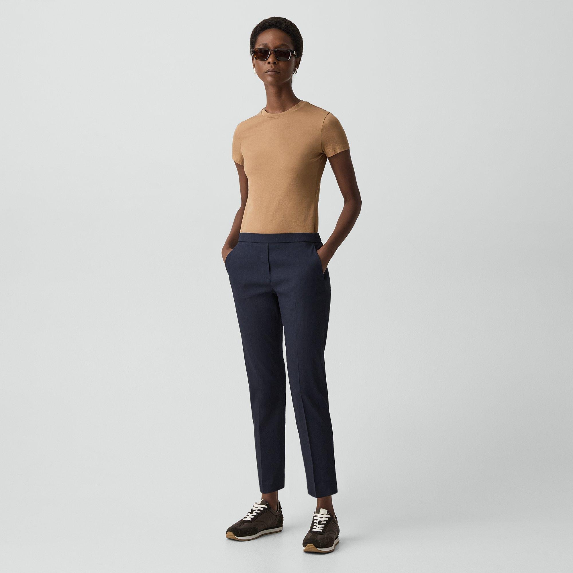Treeca Pull-On Pant in Good Linen