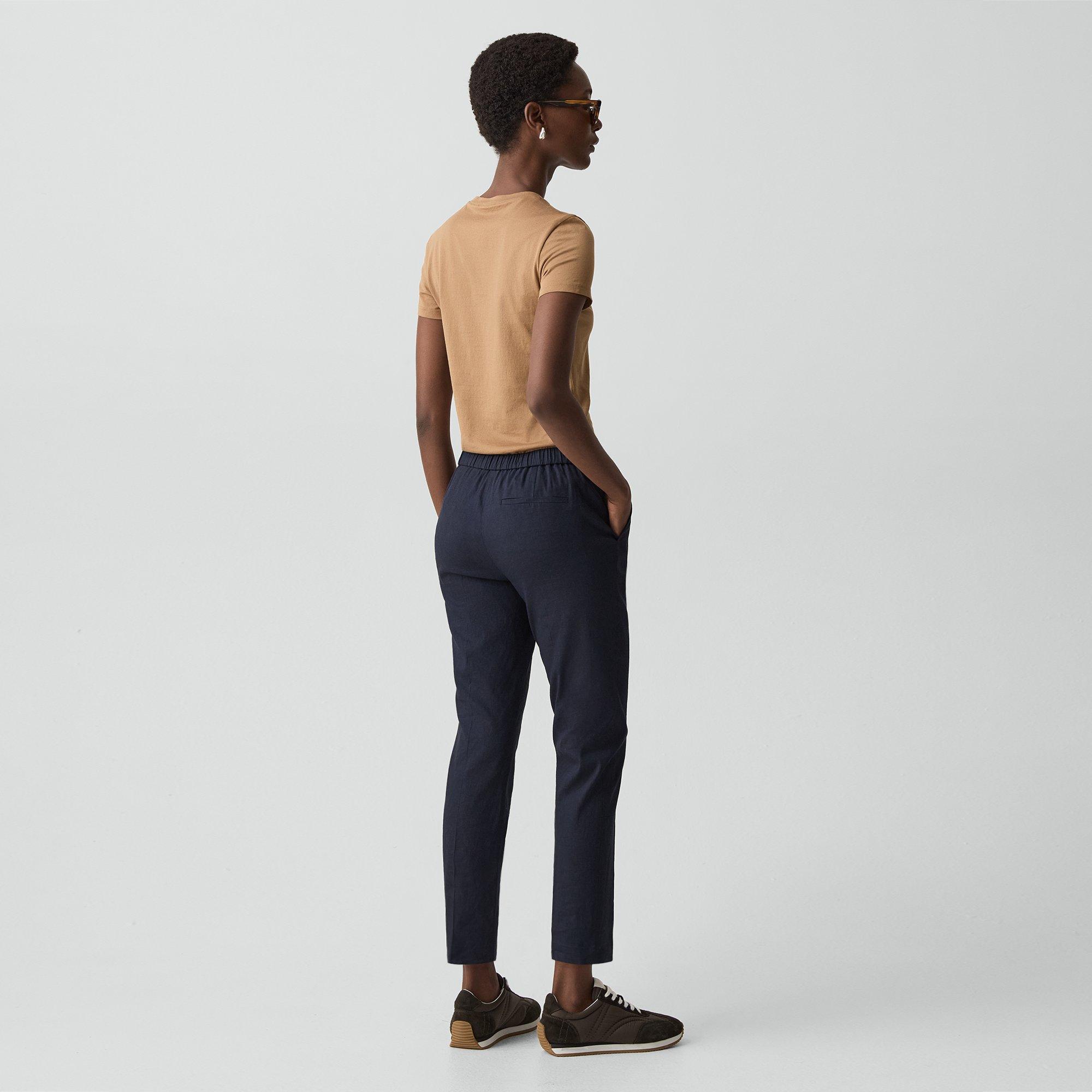 Treeca Pull-On Pant in Good Linen
