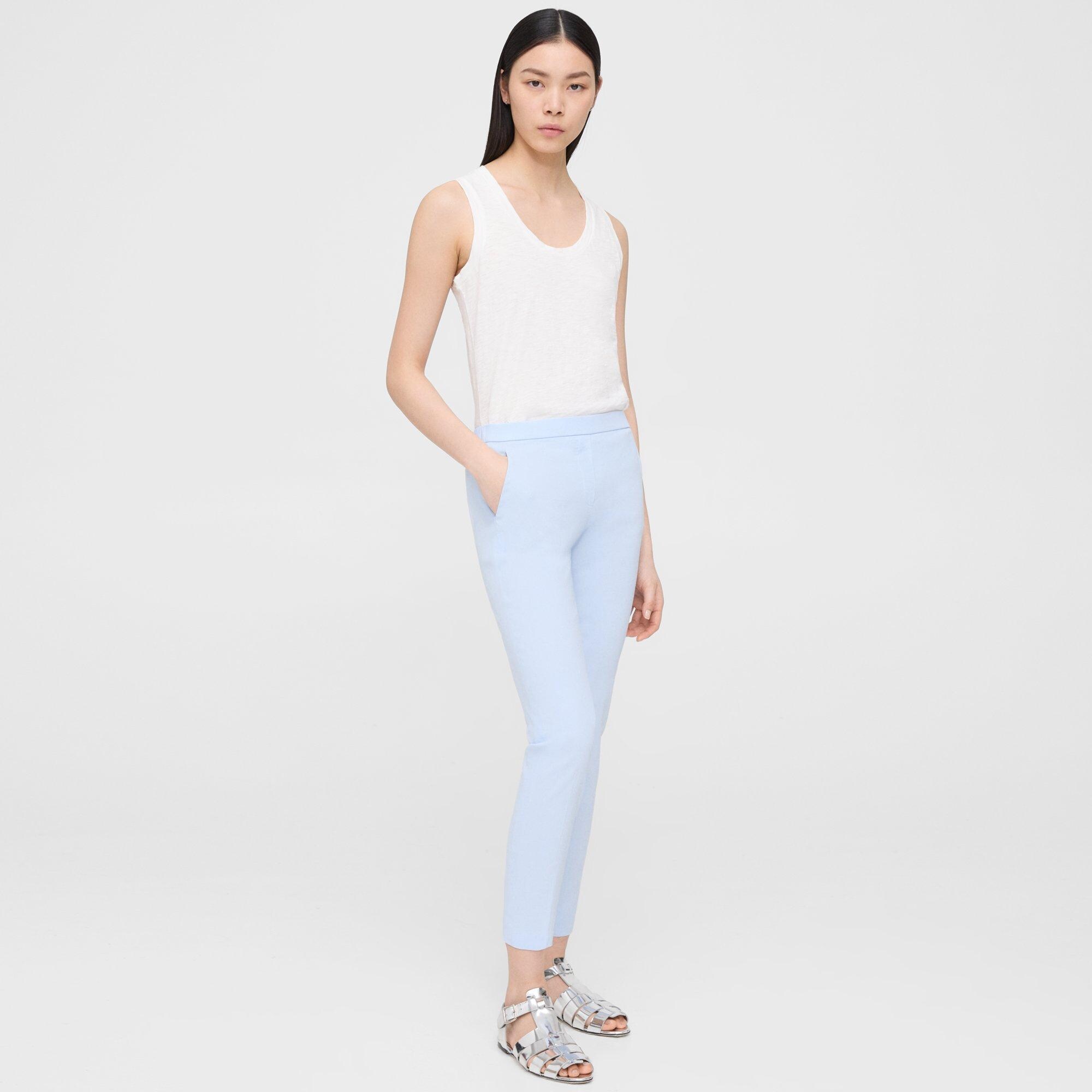 Treeca Pull-On Pant in Good Linen