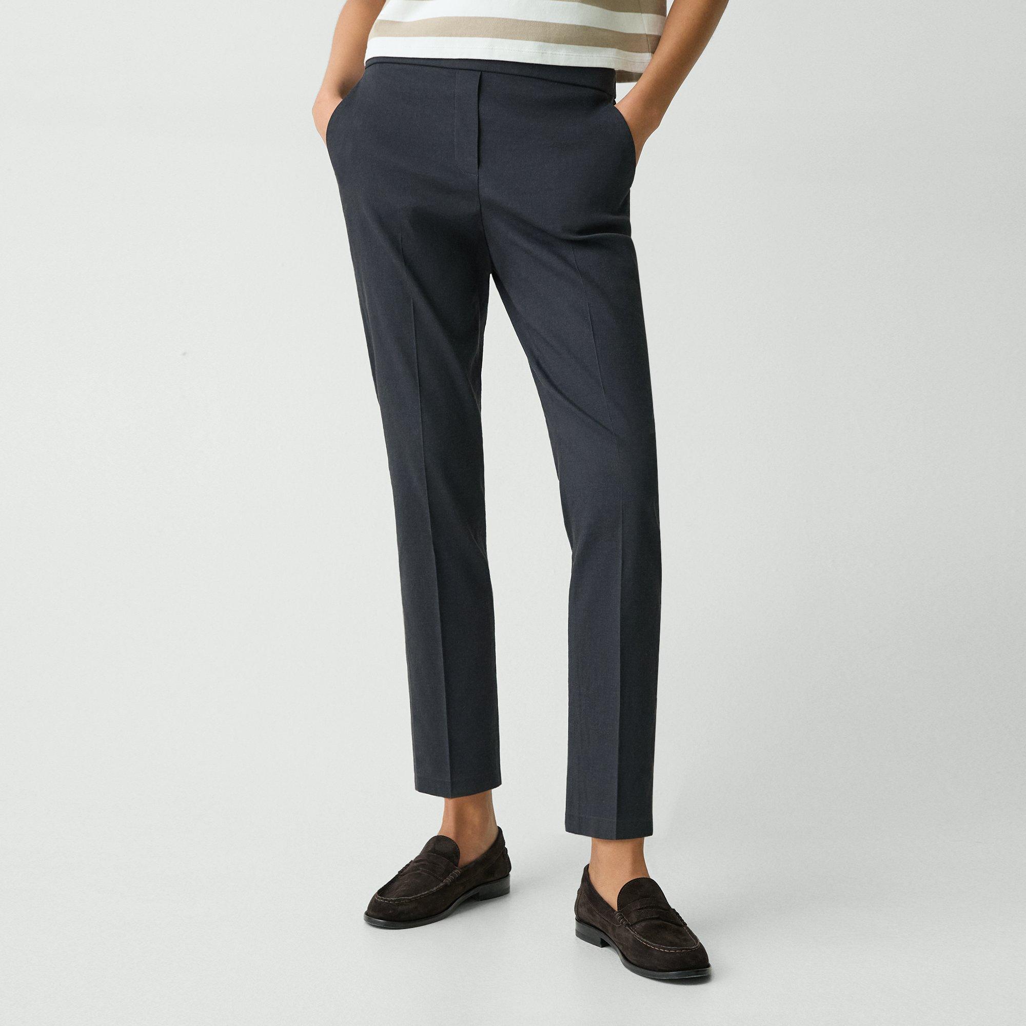 Pantalon Treeca à taille élastique en Good Linen