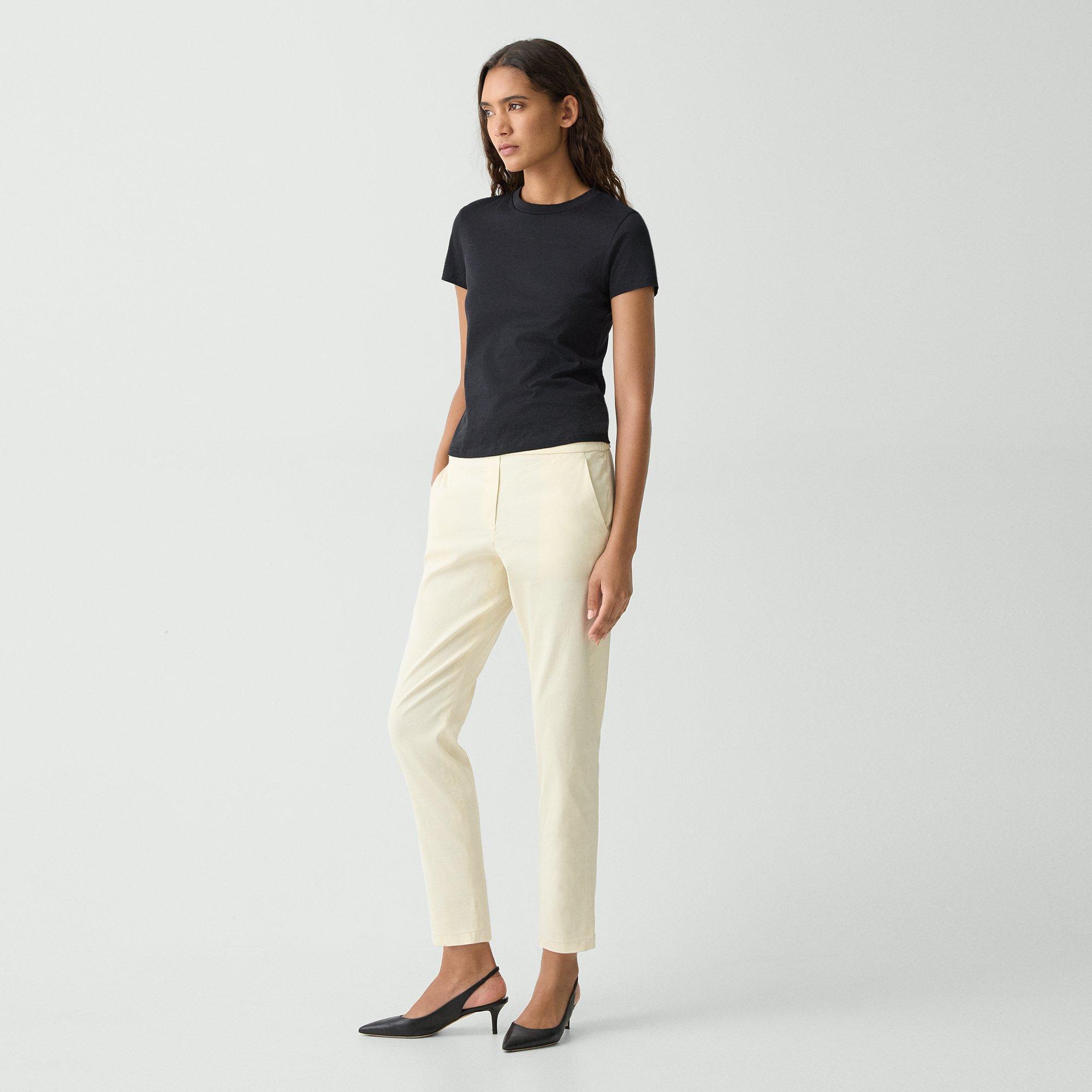 Treeca Pull-On Pant in Good Linen