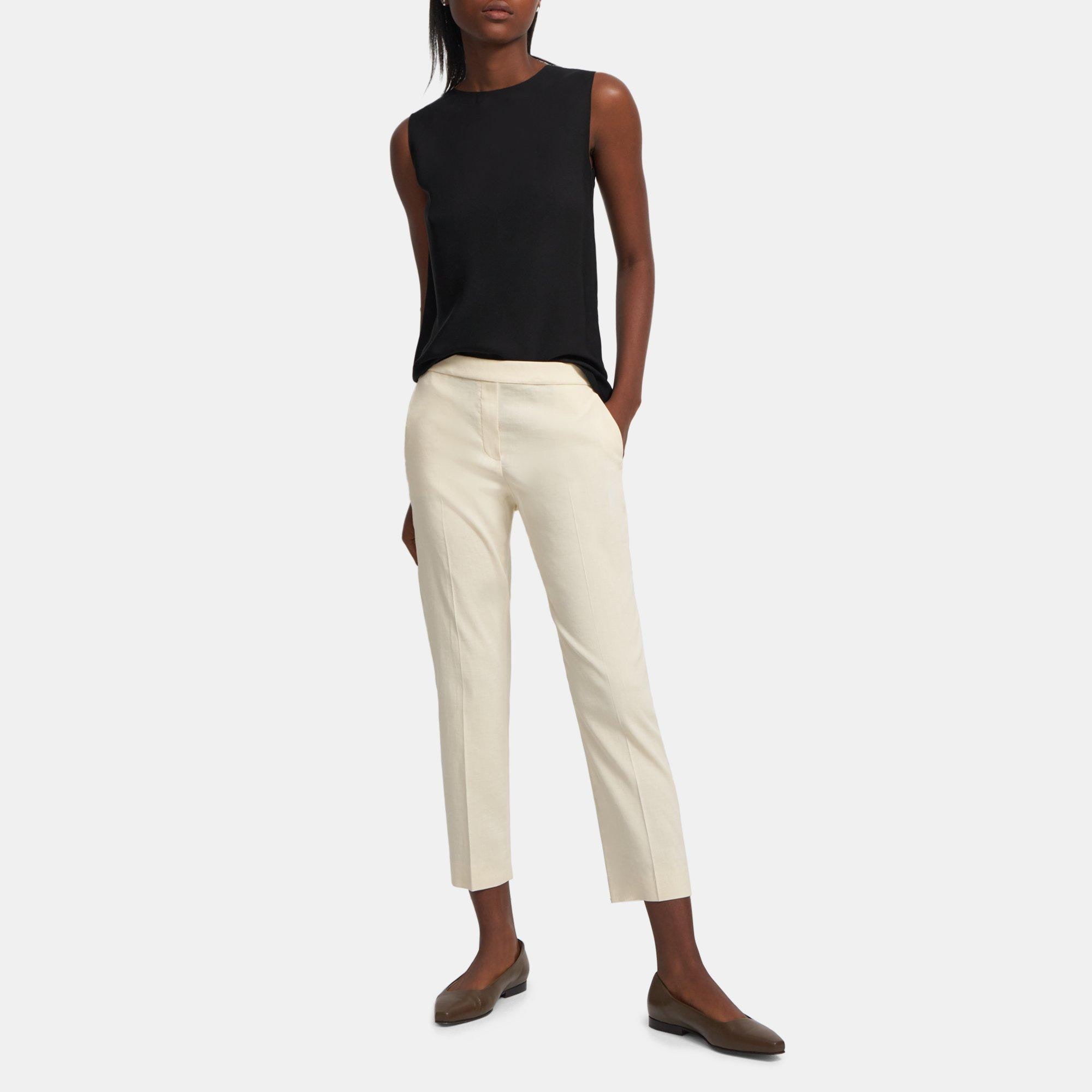 Treeca Pull-On Pant in Good Linen