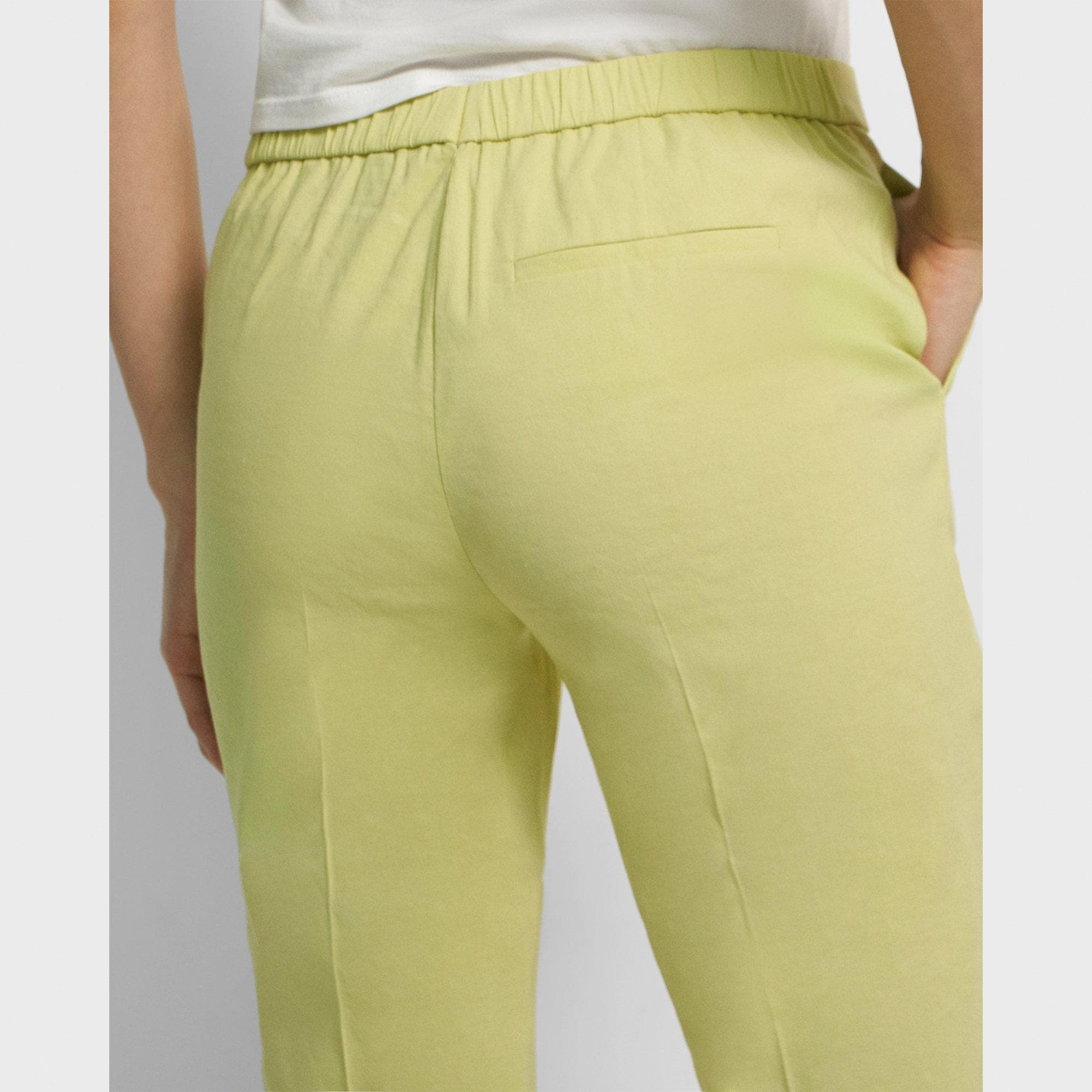 Treeca Pull-On Pant in Good Linen