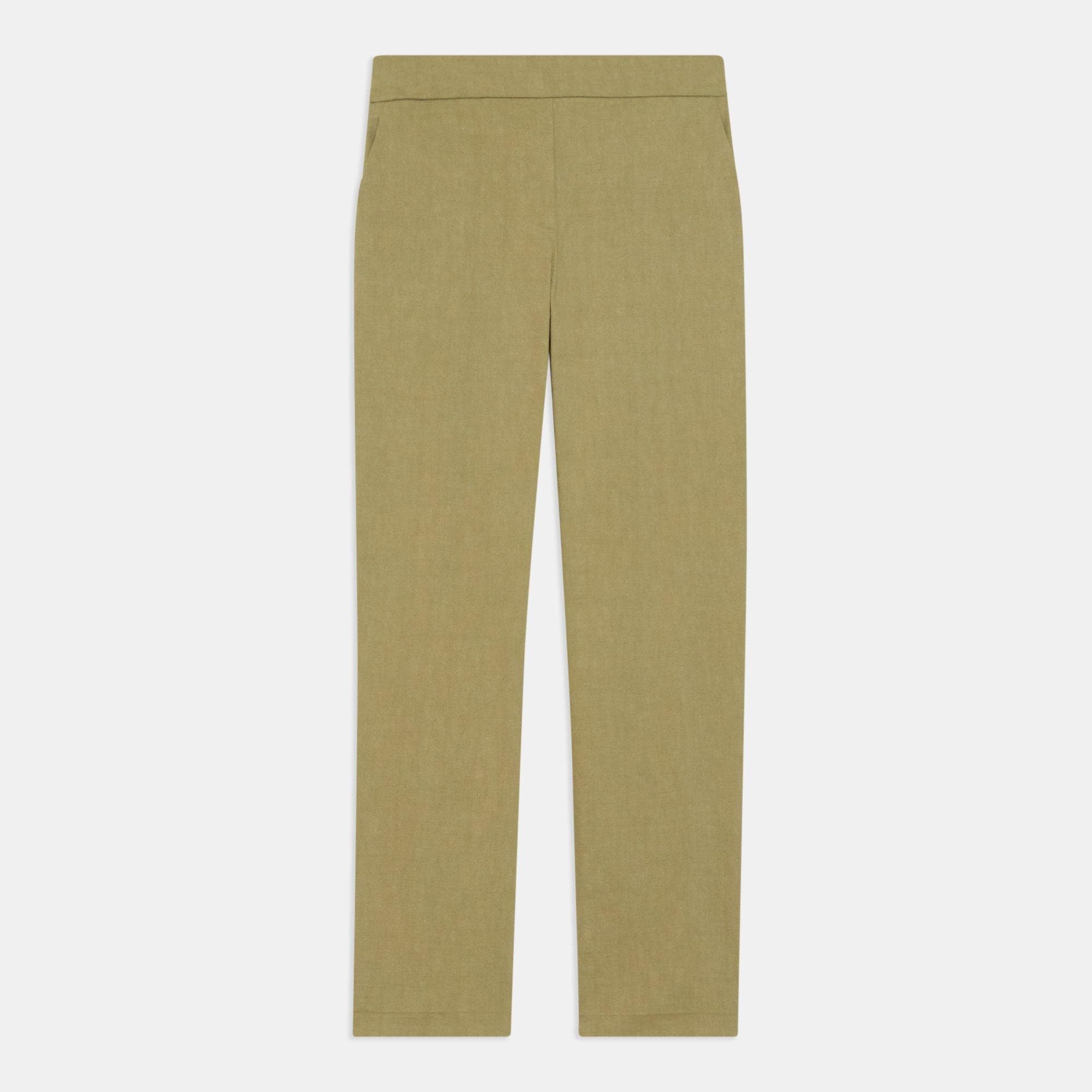 Pantalon Treeca à taille élastique en Good Linen