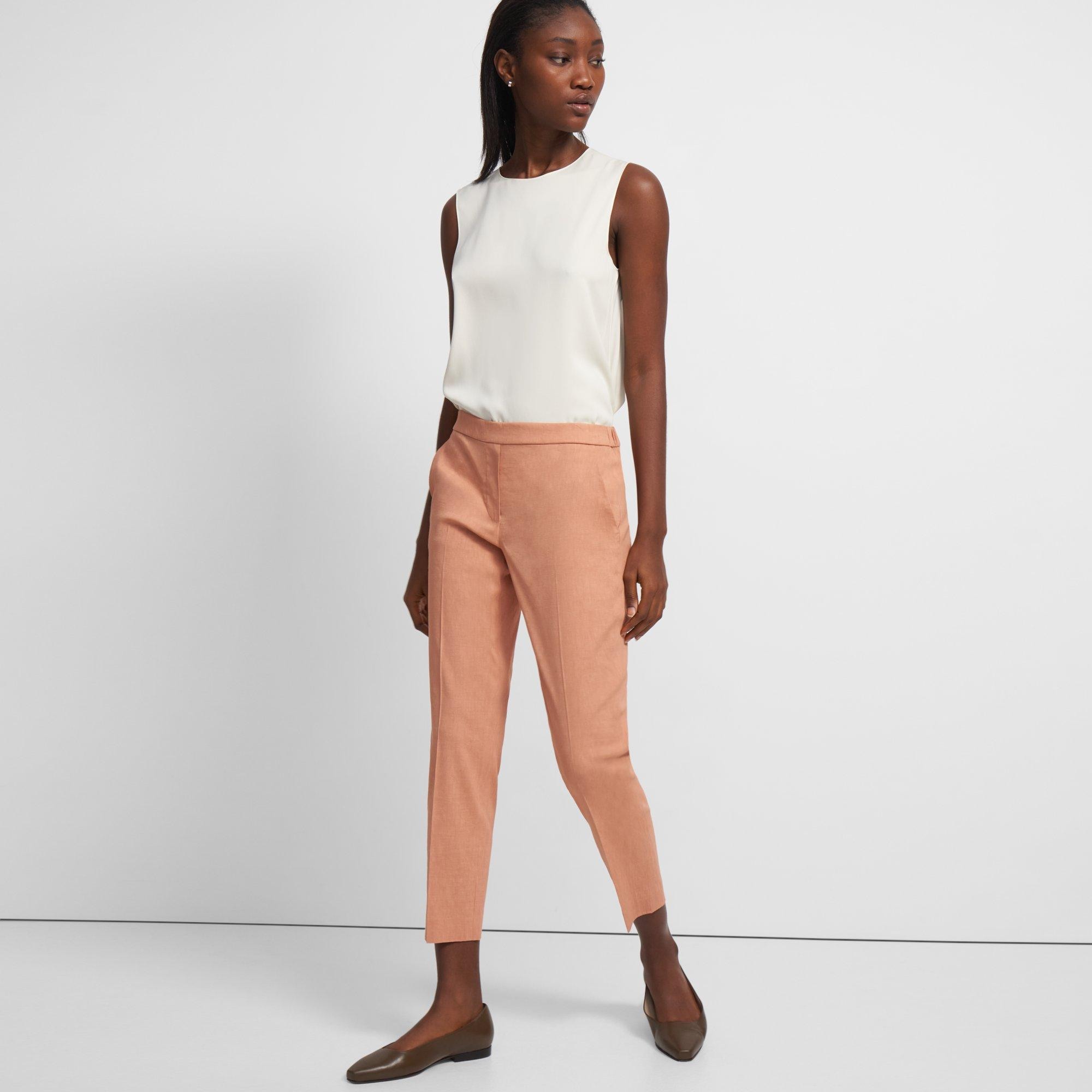 Treeca Pull-On Pant in Good Linen