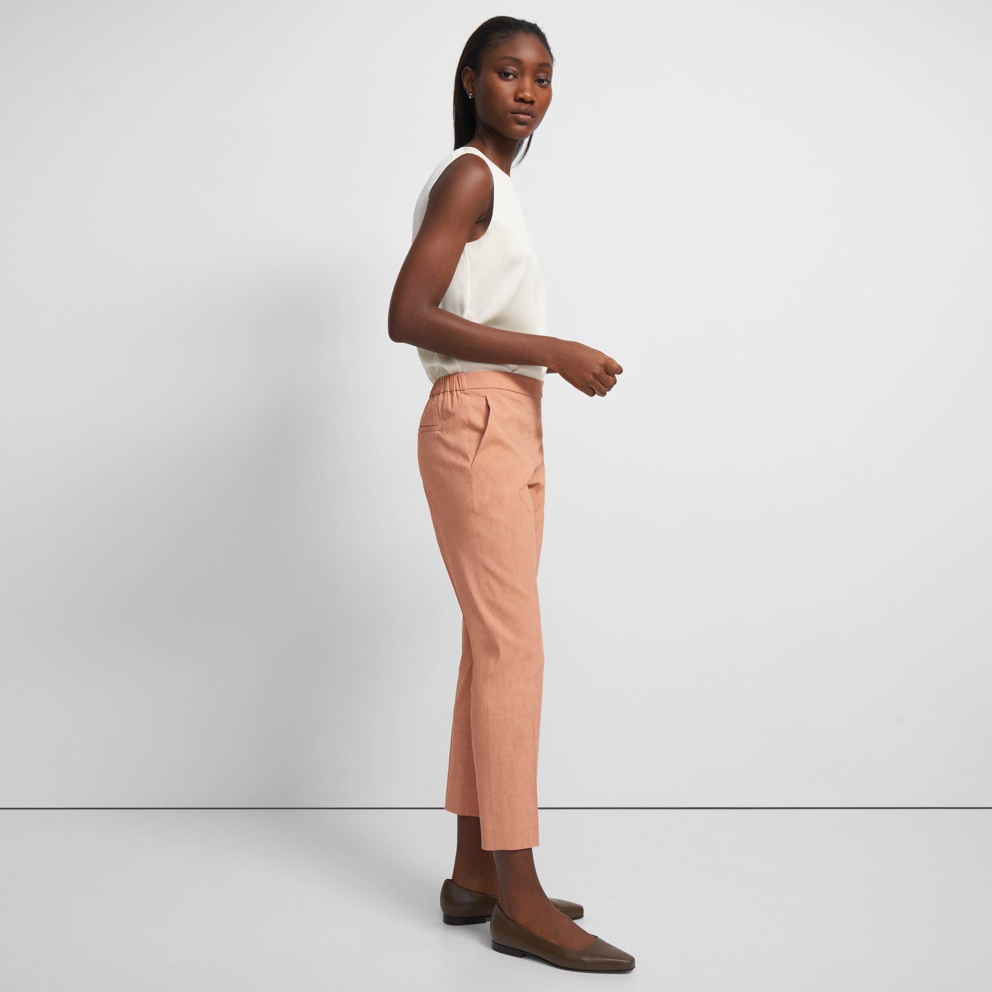 Treeca Pull-On Pant in Good Linen